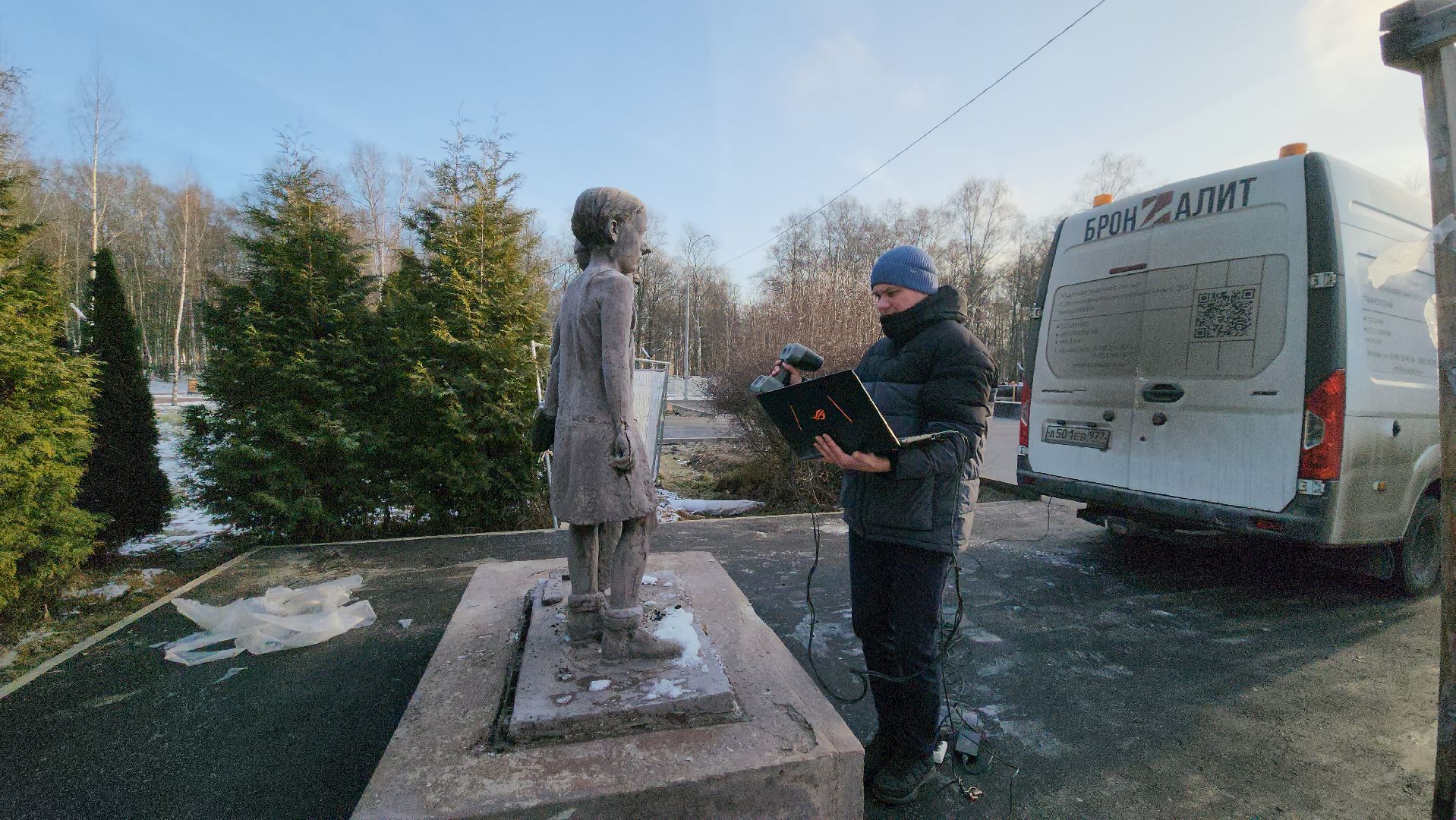 реставрация, Скульптура, Лобня, вертикалки,