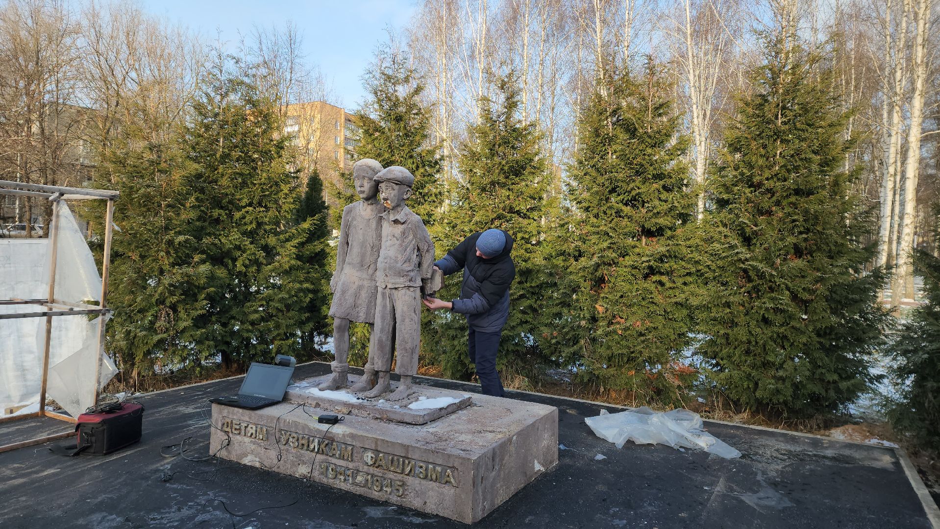 реставрация, Скульптура, Лобня, вертикалки,