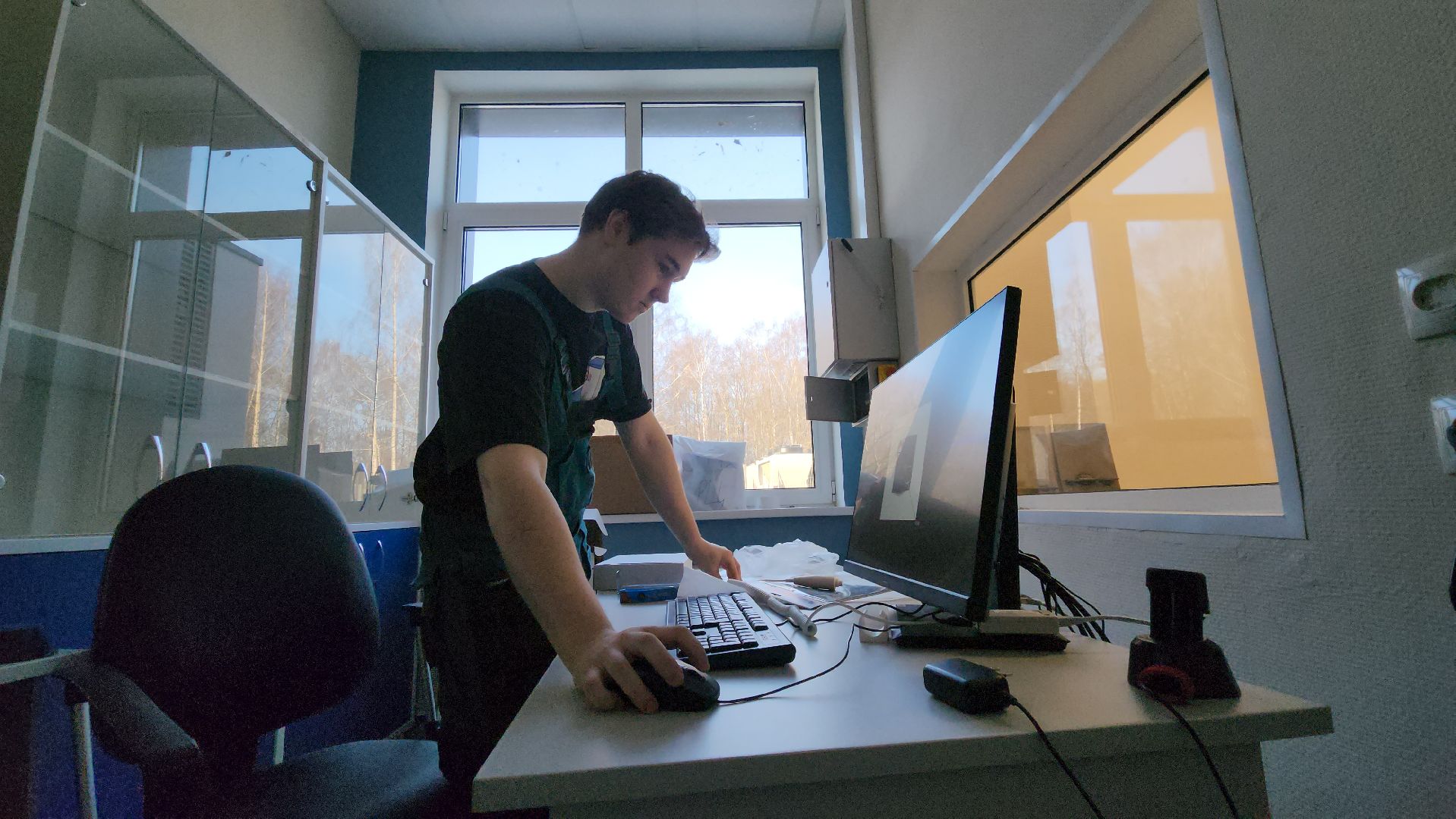 новая поликлиника, Лобня, Строительство, вертикалки,