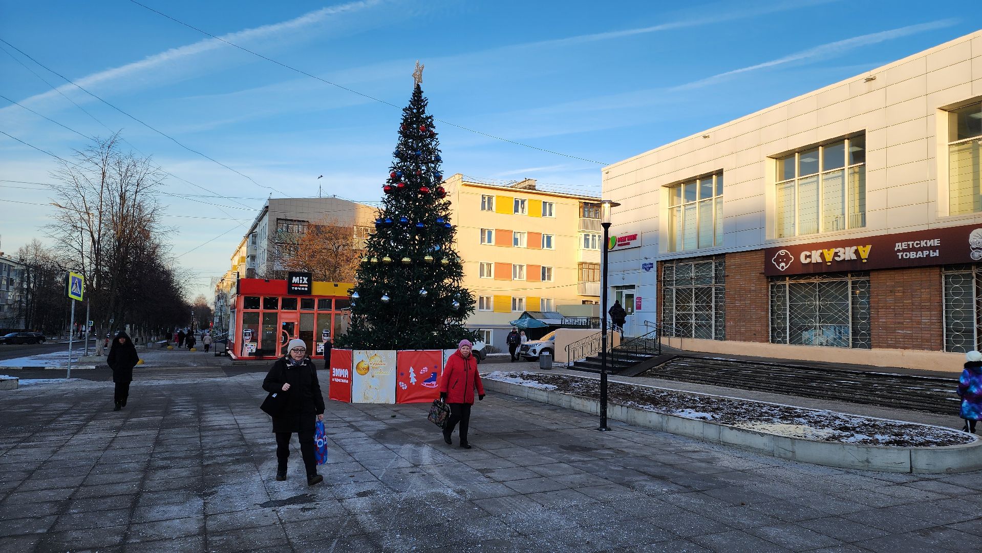 кашира, новогодняя елка, благоустройство, украшение города к новому году, вертикалки,