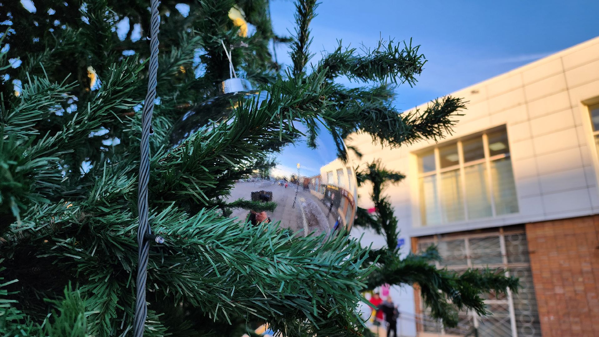 кашира, новогодняя елка, благоустройство, украшение города к новому году, вертикалки,