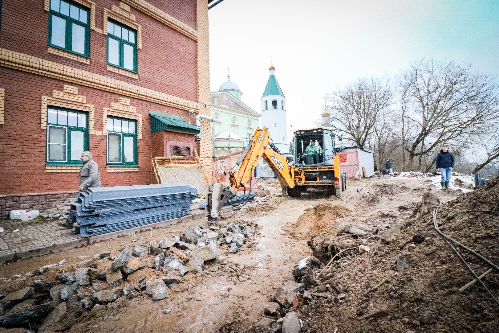 Клин, общество, вертикалки, благоустройство,