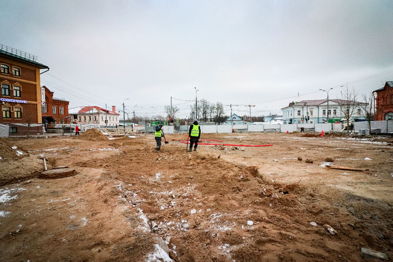 Клин, общество, вертикалки, благоустройство,