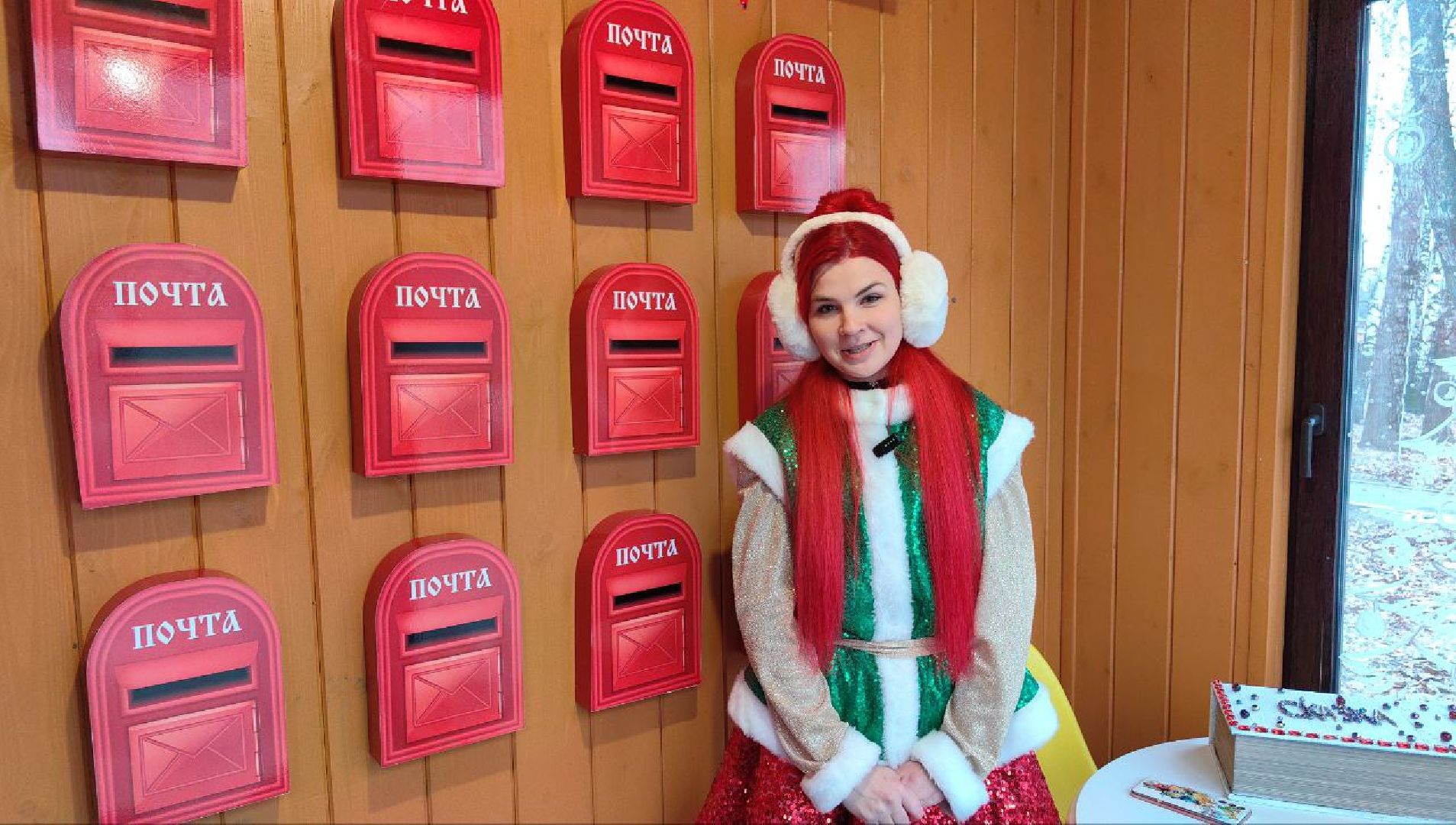 дед мороз, письмо деду морозу, почта, парк, конверт, великий устюг, вертикалки,