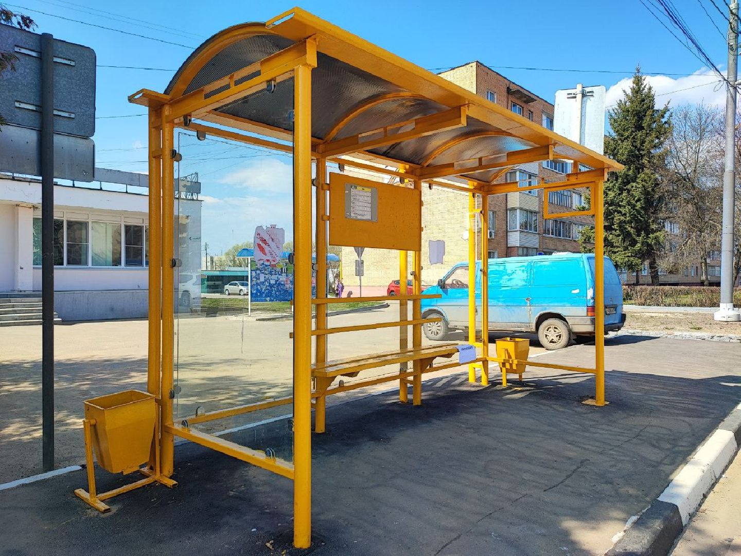 автобусные павильоны, Серебряные Пруды