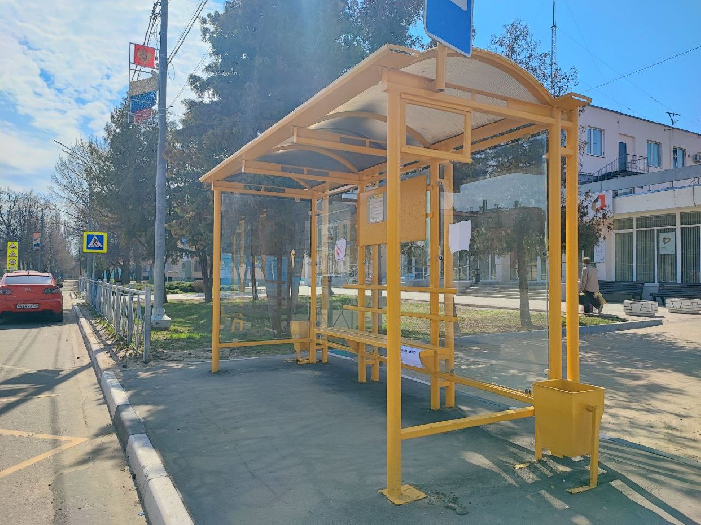 автобусные павильоны, Серебряные Пруды