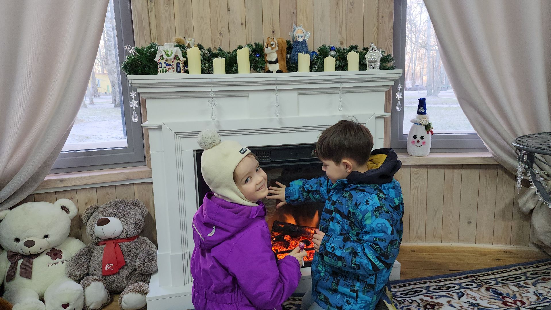 ступино, зима в подмосковье, парки подмосковья, почта деда мороза,