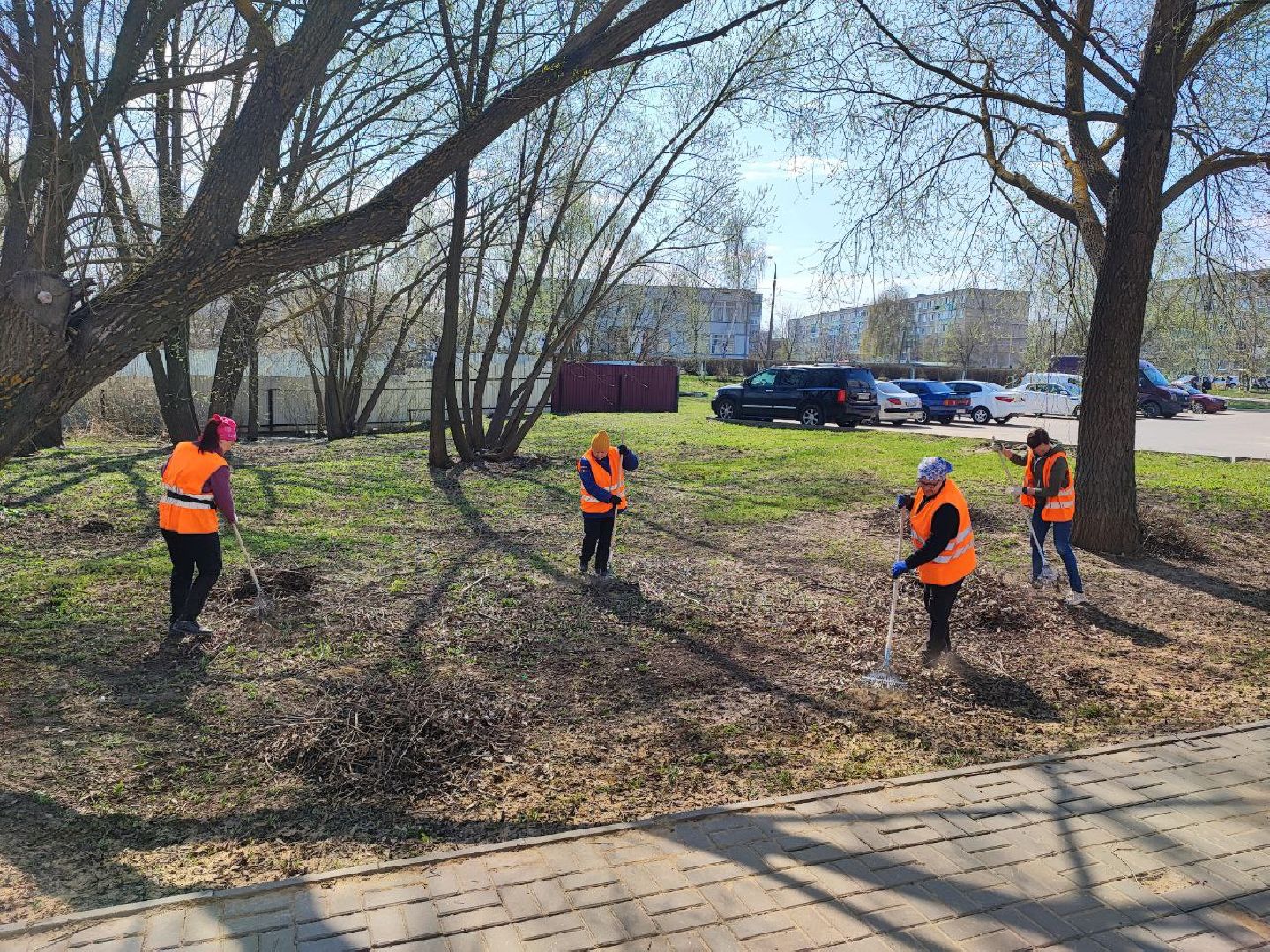 благоустройство, Серебряные Пруды