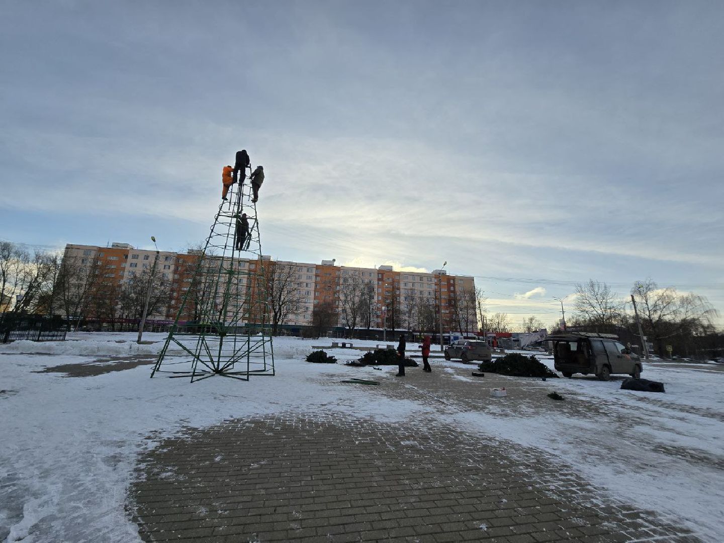 можайск, можайский городской округ, подмосковье, новый год, благоустройство, украшение округа, новогоднее оформление, новогодние елки, праздник, новогодние каникулы, вертикалки,