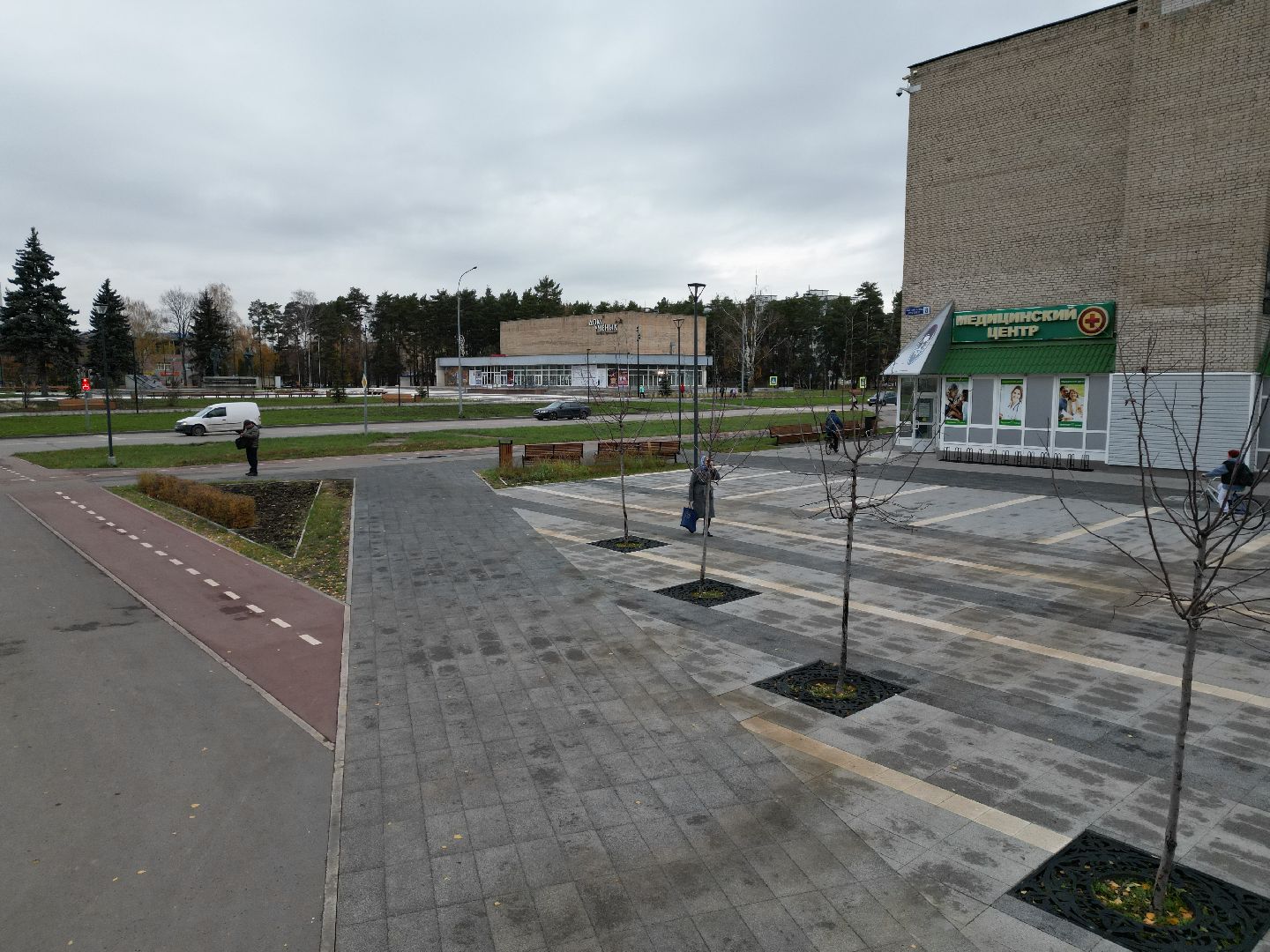 видео с коптера, черноголовка, благоустройство,