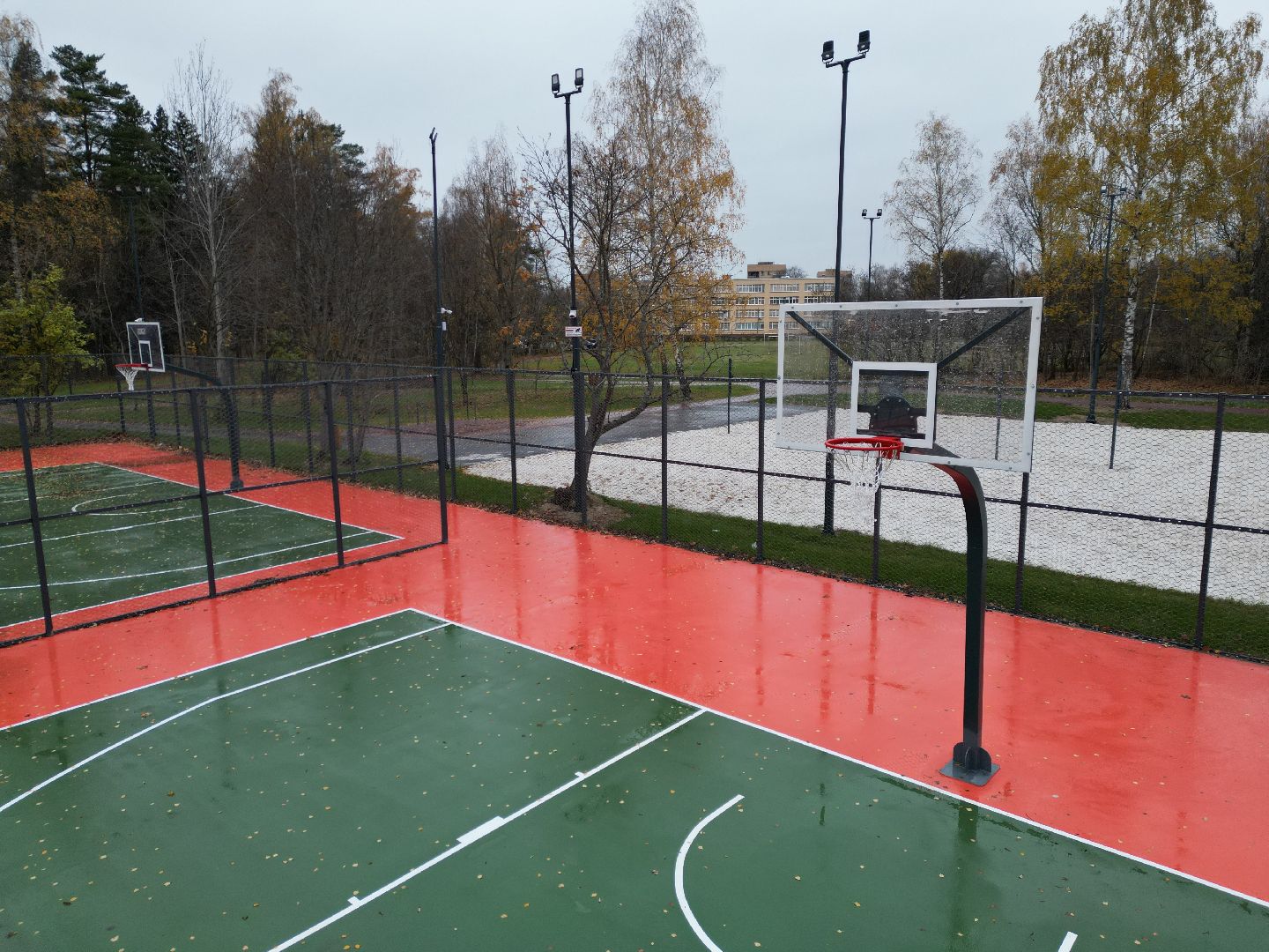 видео с коптера, стадион, черноголовка, футбол,