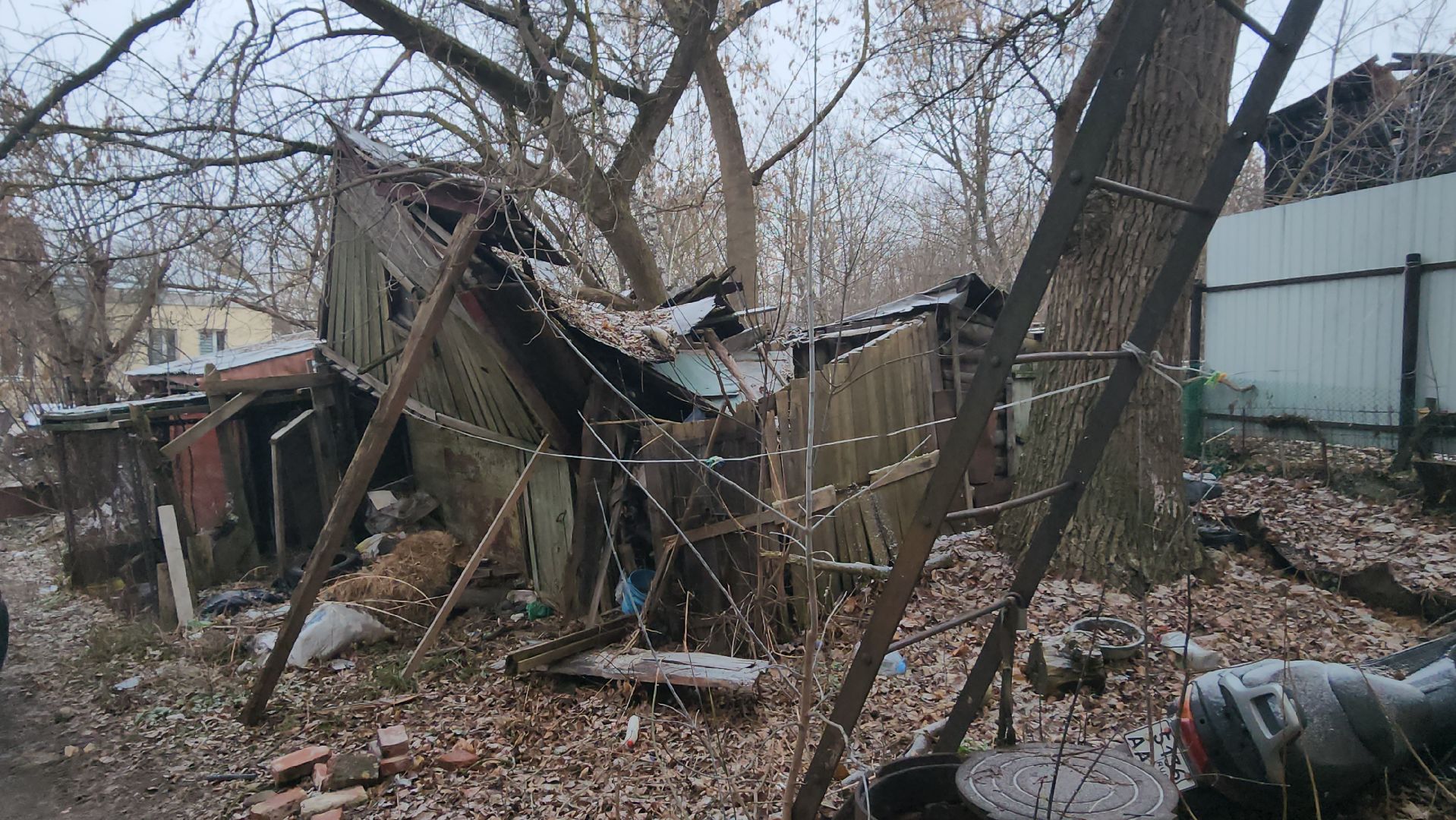 серпухов, падающий сарай, улица советская, улица 1-я московская, управляющая компания,
