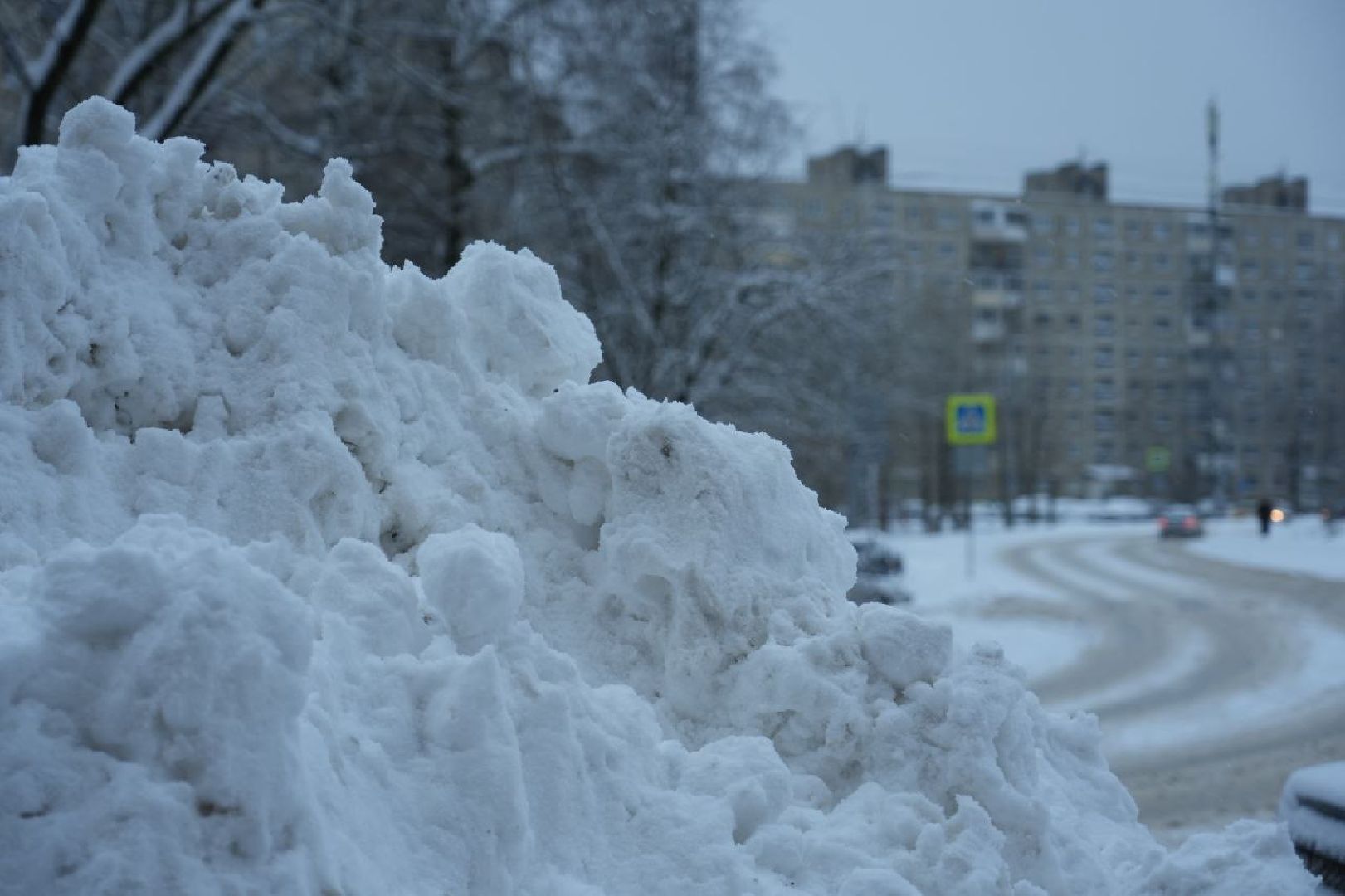 ЖКХ, Снегопад, Коммунальные службы, Сергиев Посад, Сергиево-Посадский городской округ, Зима, вертикалки,