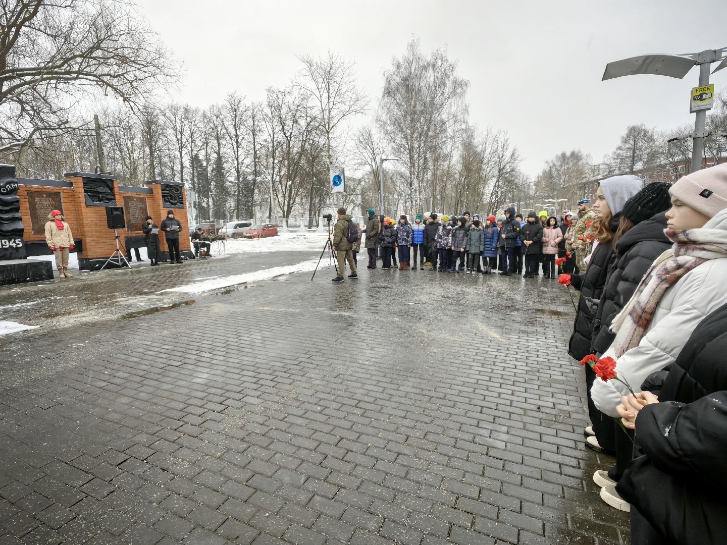 День Героев Отечества, монумент, возложение цветов, патриотизм,