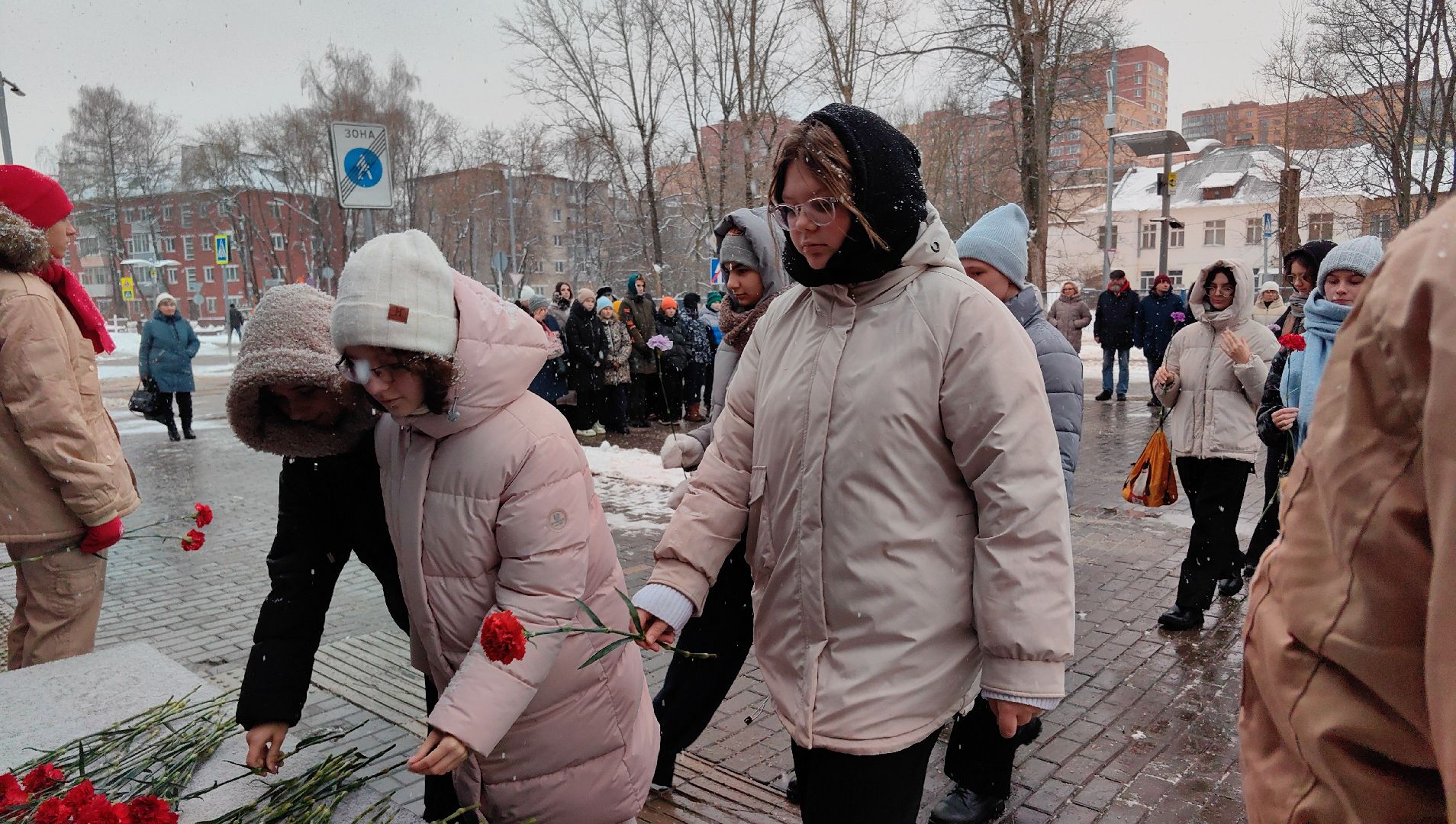 День Героев Отечества, монумент, возложение цветов, патриотизм,
