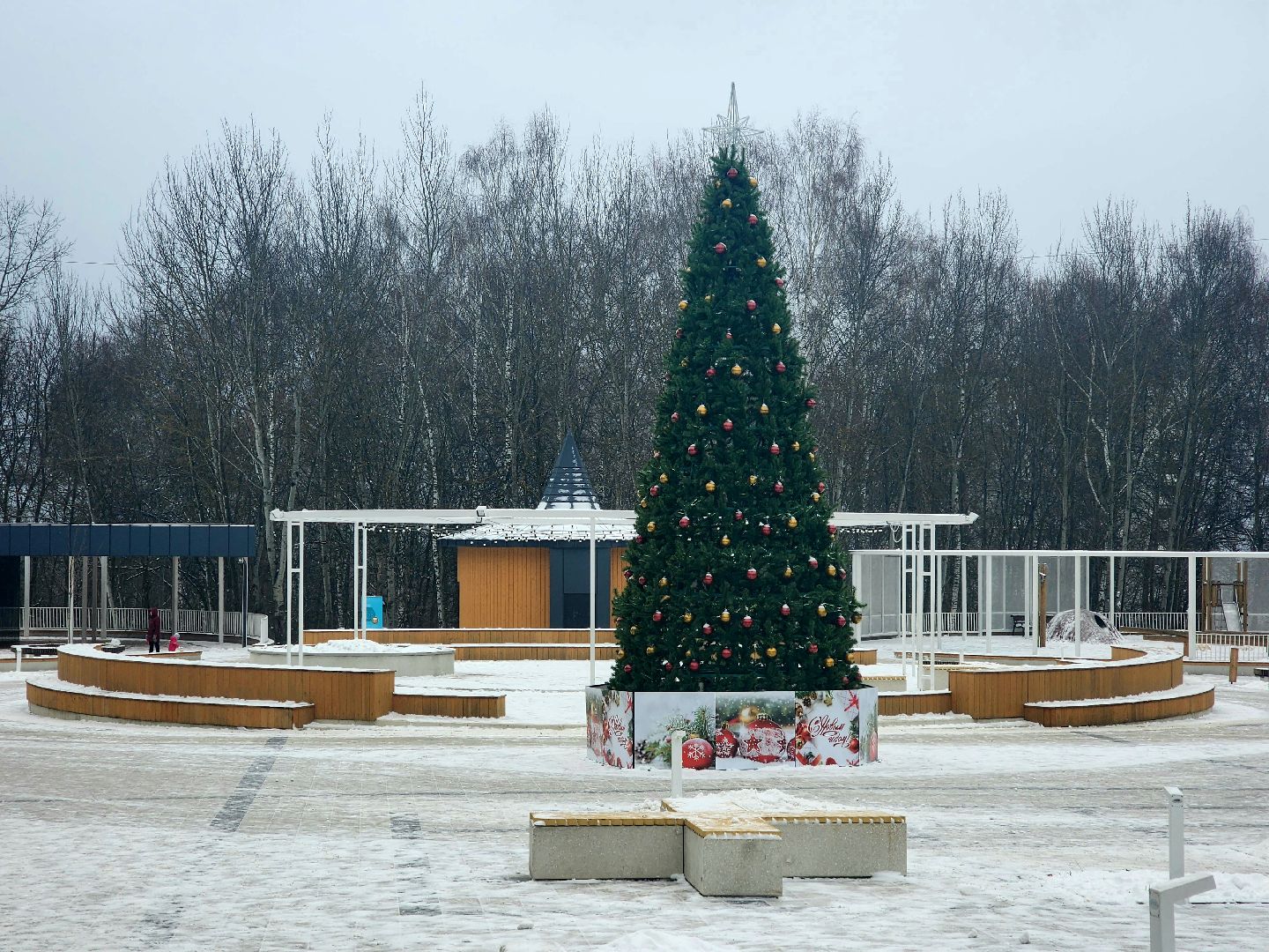 пущино, серпухов, новый год, ёлка, вертикалки,