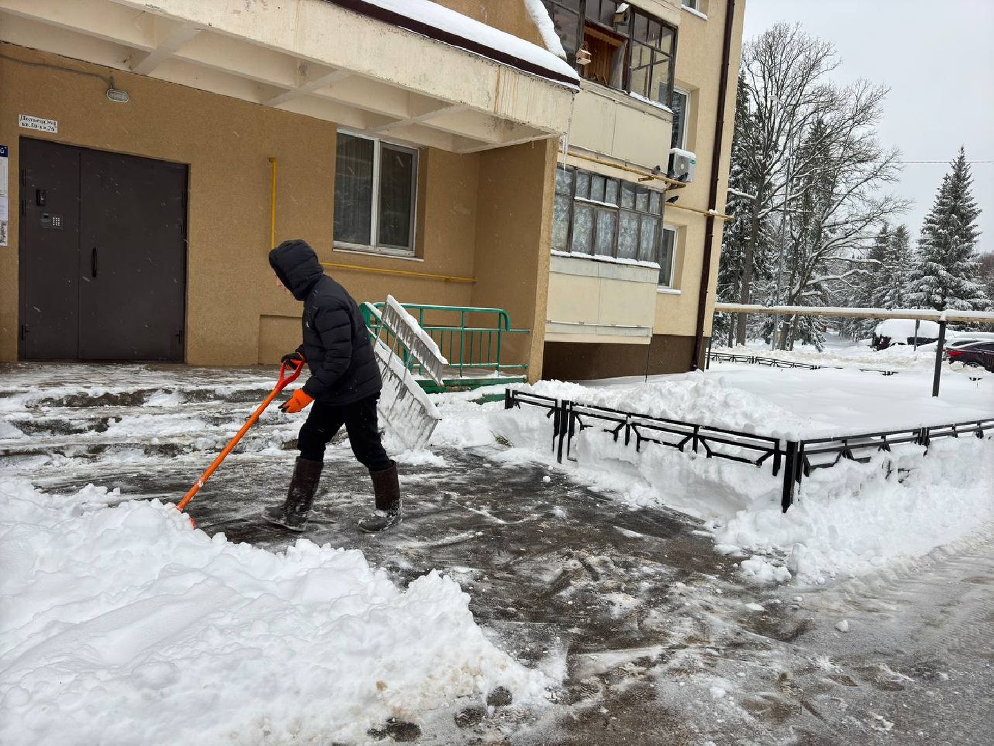 уборка снега, жкх, городской округ восход,