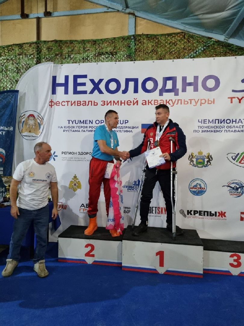 фрязино, паралимпийцы, спорт - это жизнь, зимнее плавание, соревнования, вертикалки,