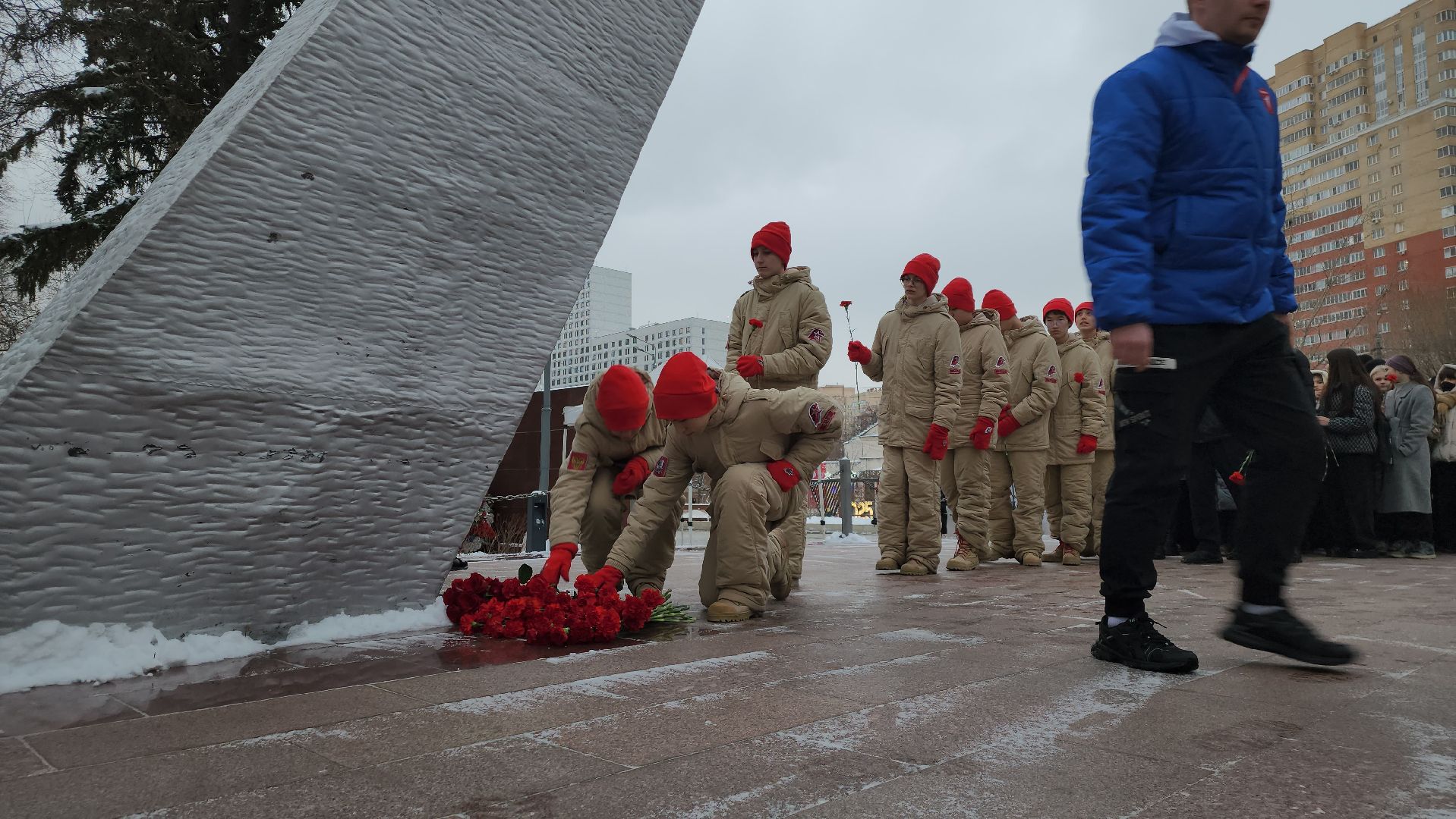 котельники, митинг памяти, возложение цветов, вертикалка,