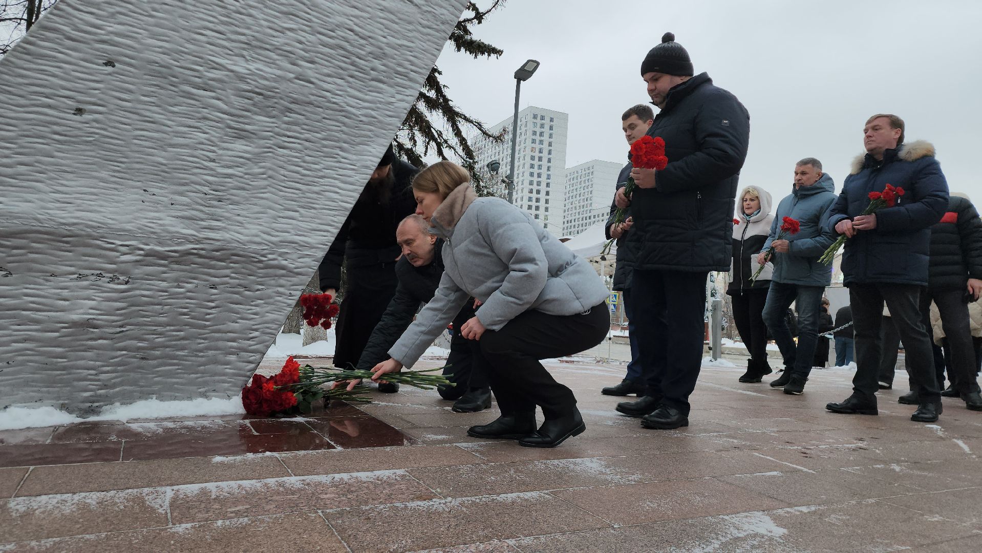 котельники, митинг памяти, возложение цветов, вертикалка,