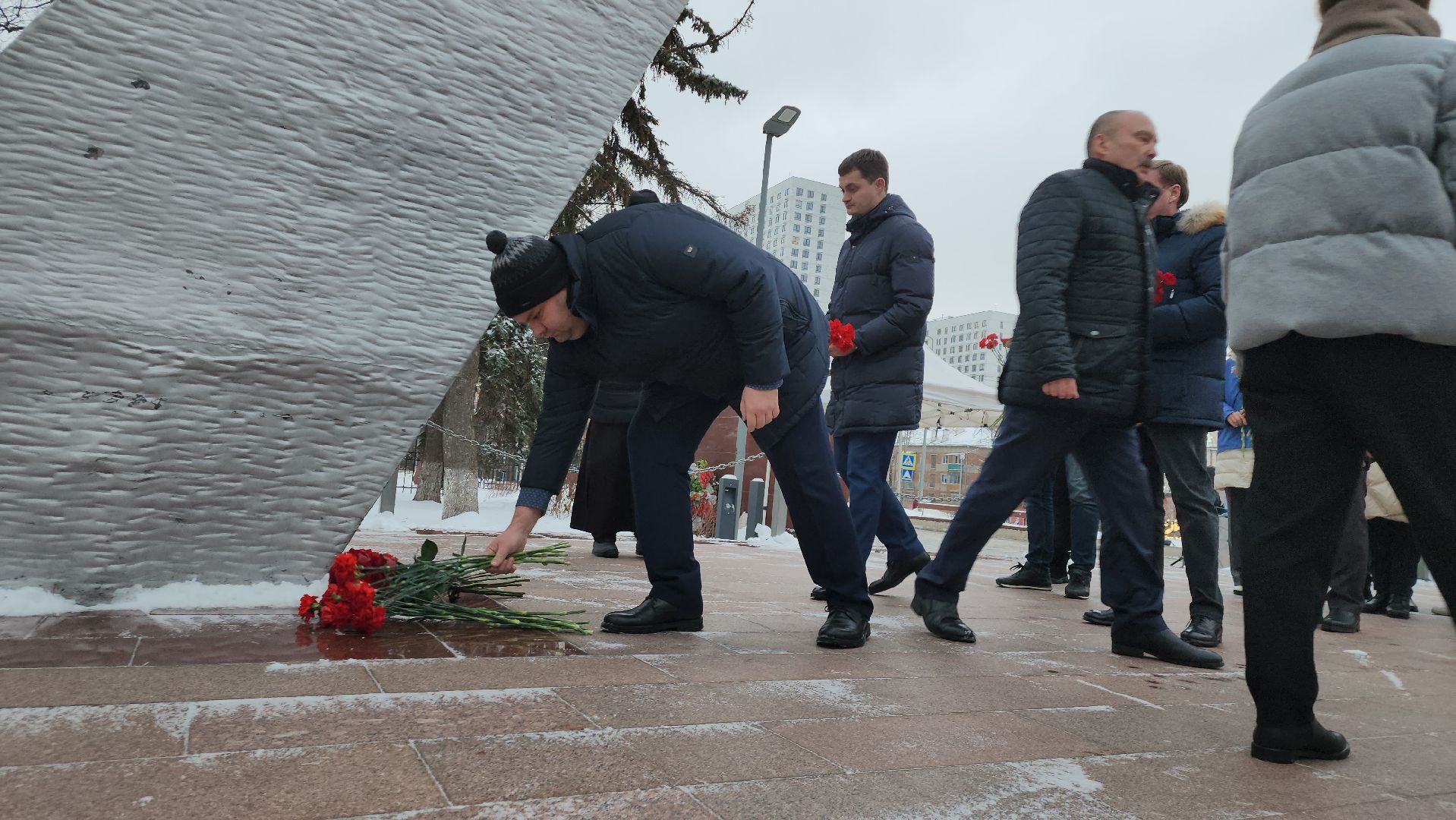 котельники, митинг памяти, возложение цветов, вертикалка,