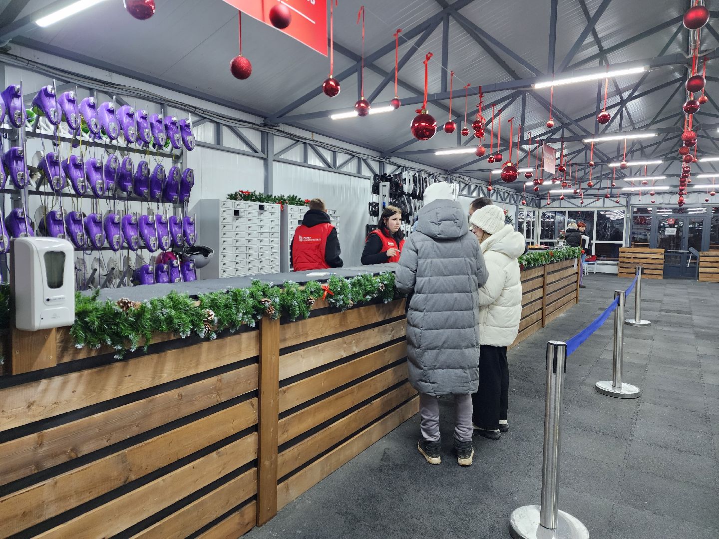 раменское, благоустройство, каток у стадиона сатурн, вертикалка,