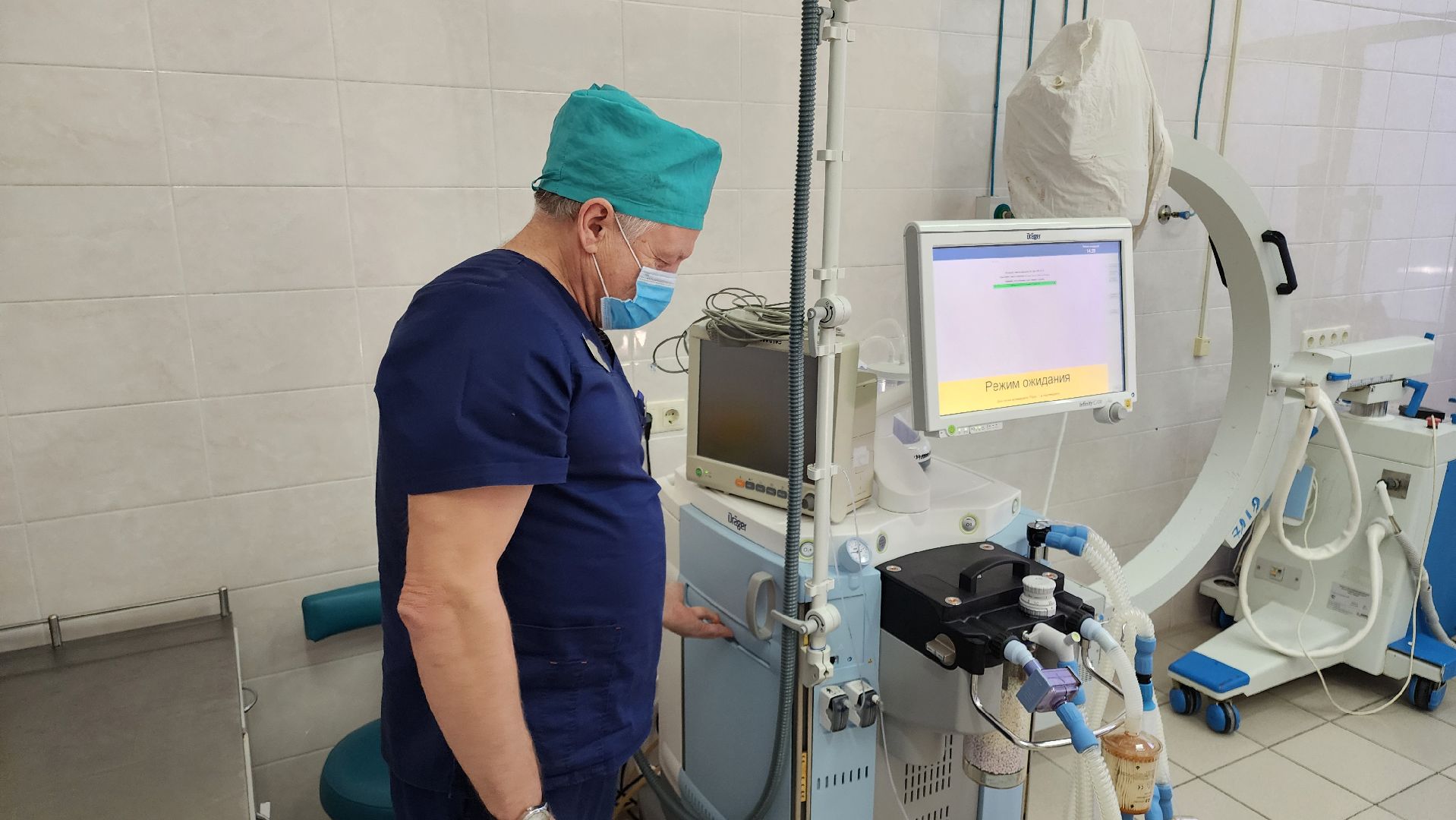 кашира, новое оборудование, каширская больница, анестезиология,
