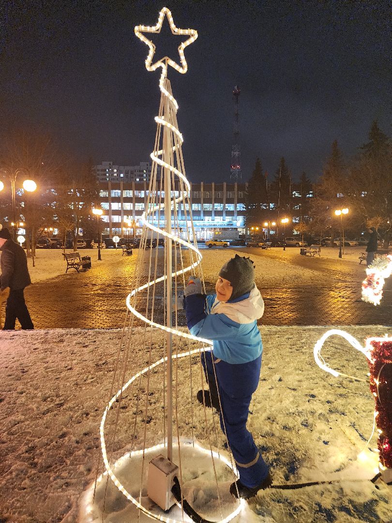 серпухов, подмосковье, новй год, инсталляции, украсили город, вертикалки,