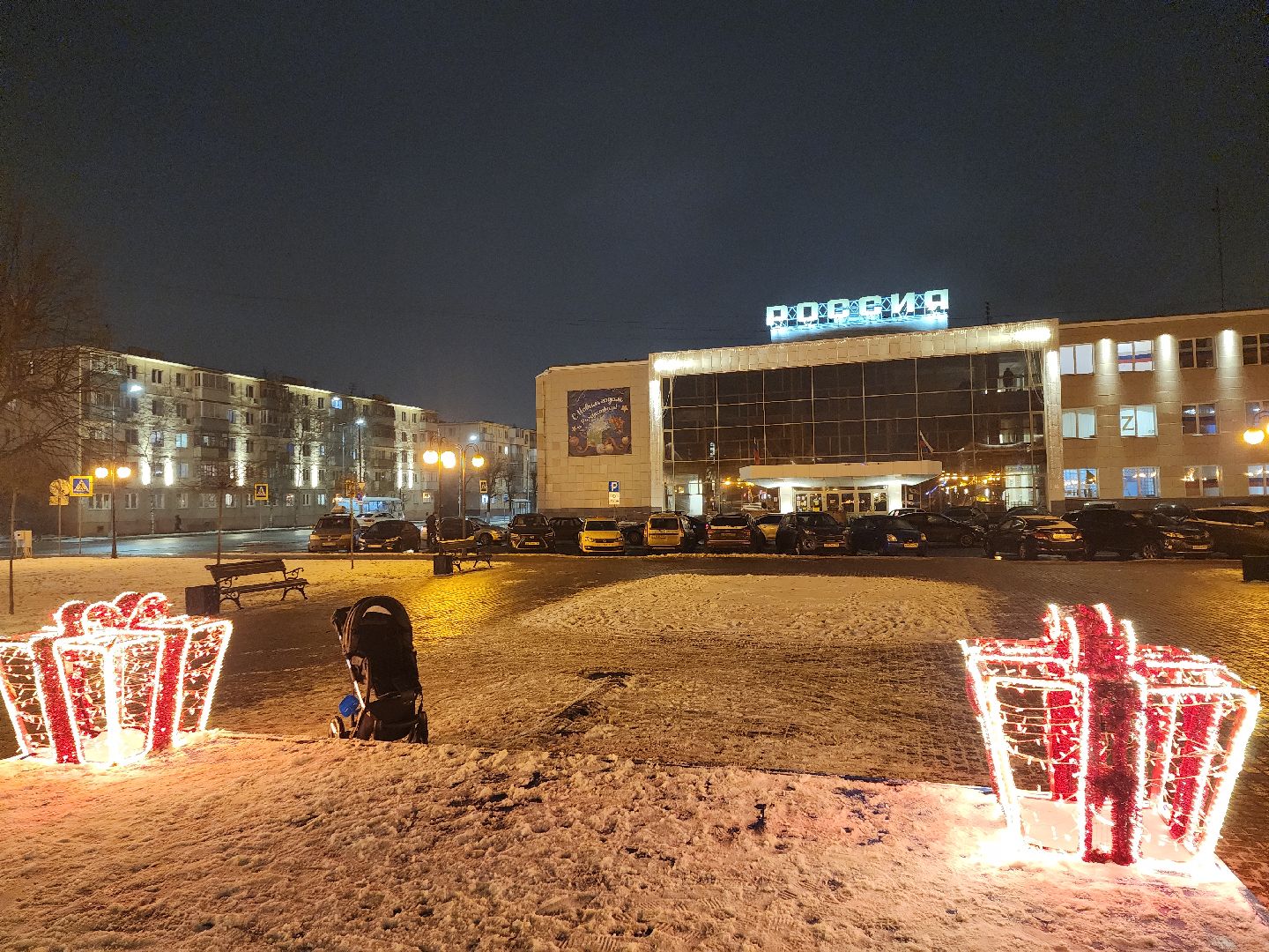 серпухов, подмосковье, новй год, инсталляции, украсили город, вертикалки,