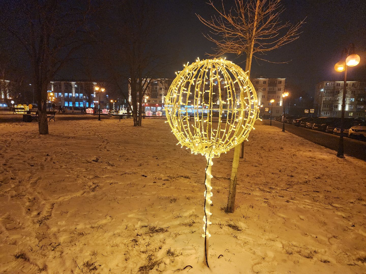 серпухов, подмосковье, новй год, инсталляции, украсили город, вертикалки,