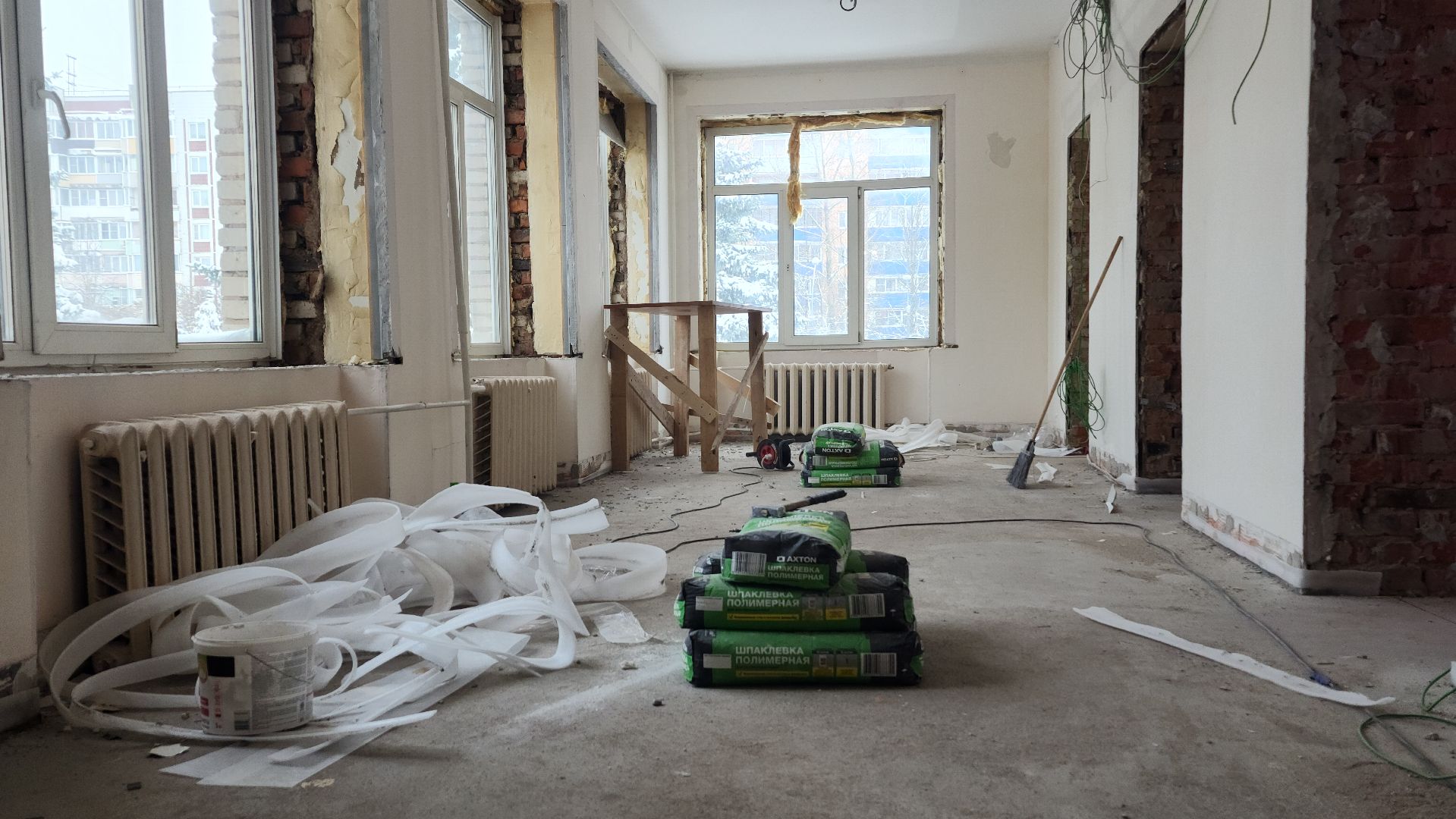 волоколамск, медицина, ремонт поликлиники, вертикалки,