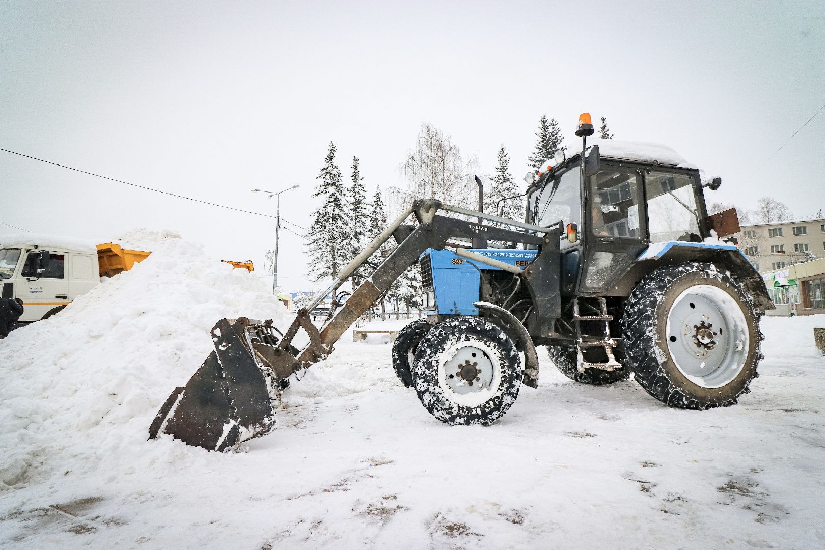 Клин, общество, ЖКХ, уборка снега, вертикалки,