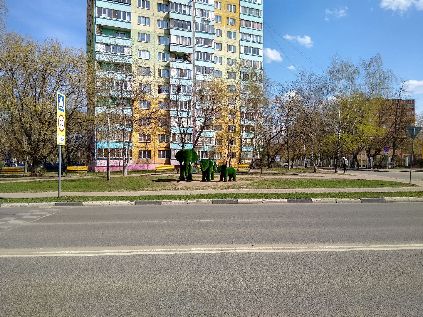 Раменское, благоустройство, топиарии