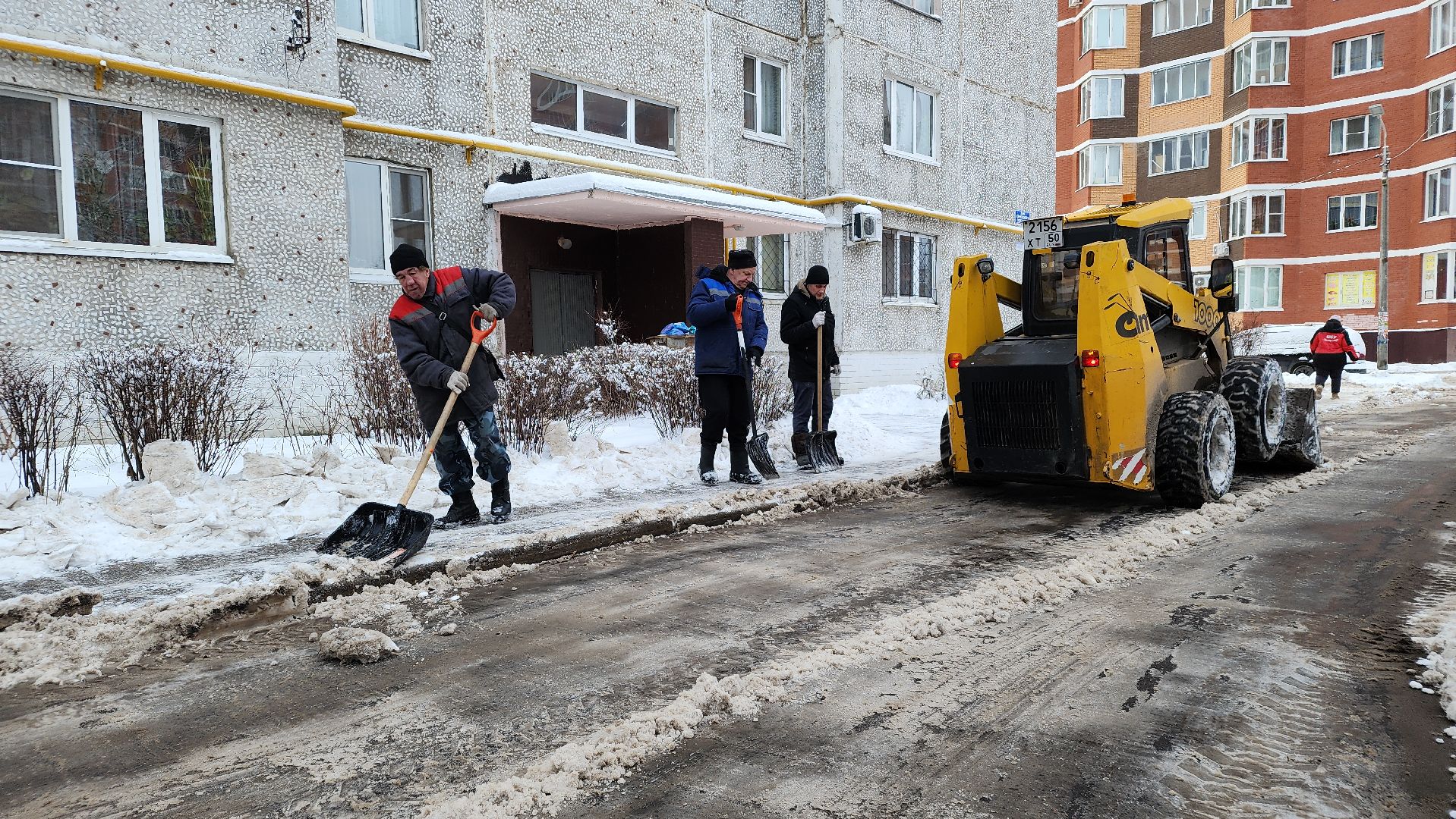 ЖКХ, Благоустройство, уборка снега, сннегопад, Лосино-Петровский, вертикалки,
