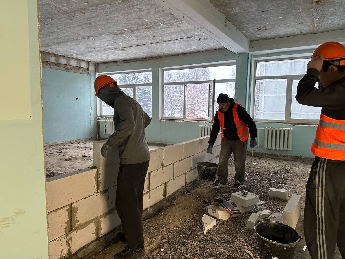 ремонт школы, образование, домодедово, вертикалки,