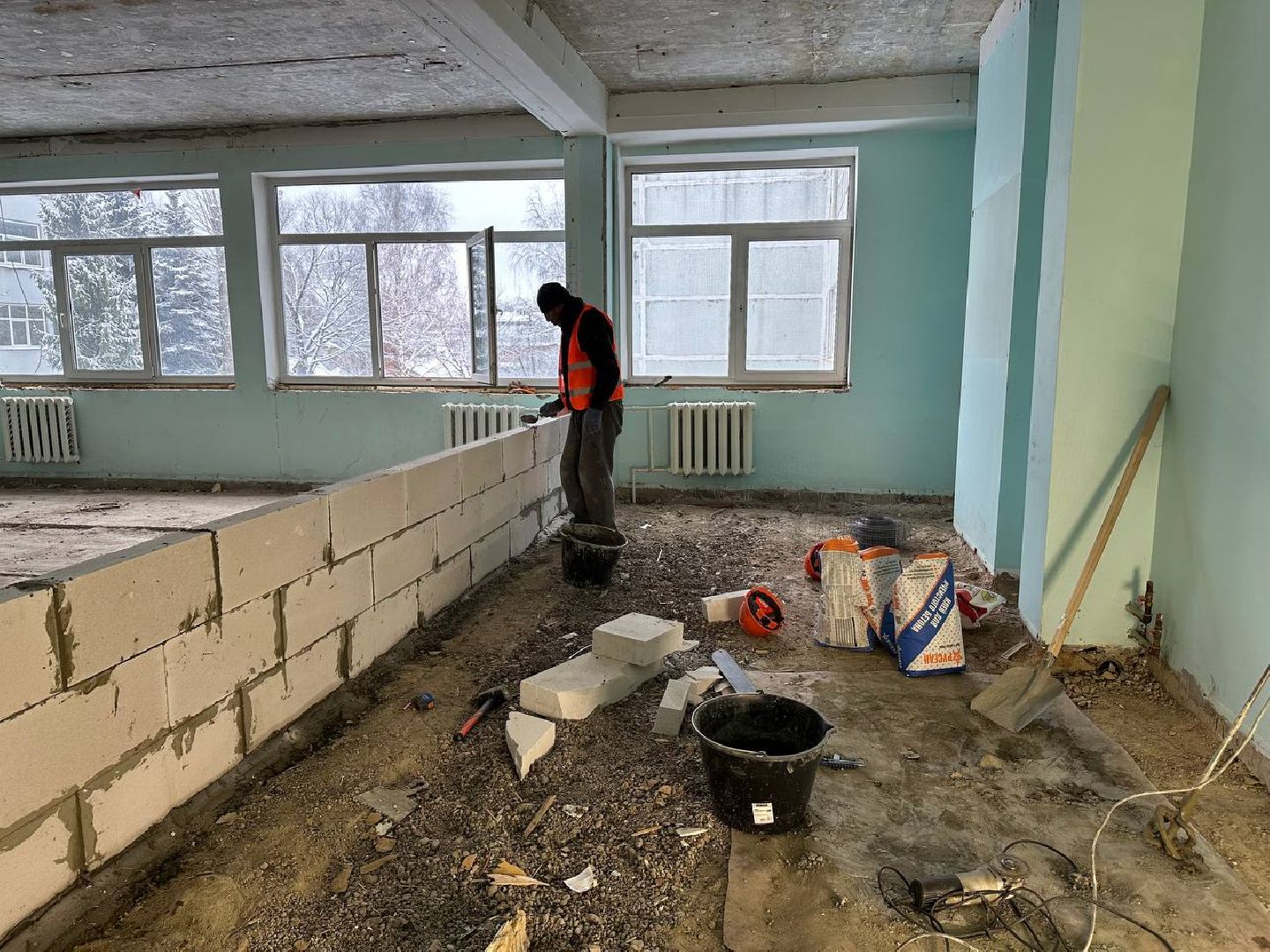 ремонт школы, образование, домодедово, вертикалки,