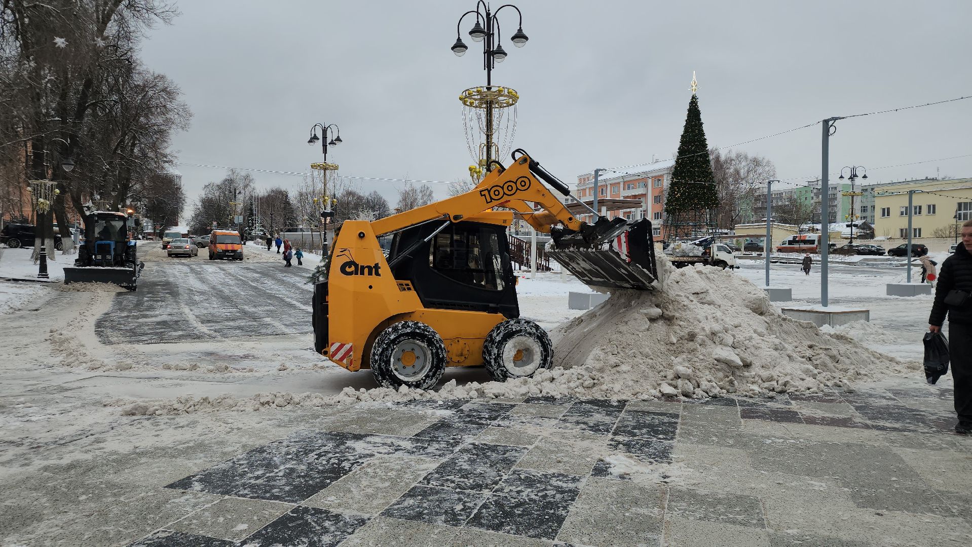 уборка, снегопад, коммунальные службы, Ногинск, Богородский городской округ, вертикалки