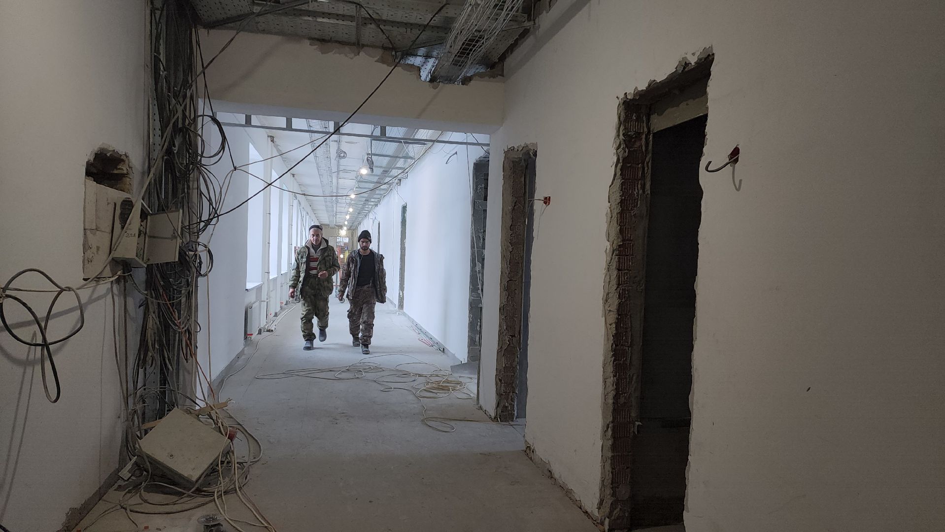 ремонт школы, Лобня, вертикалки,