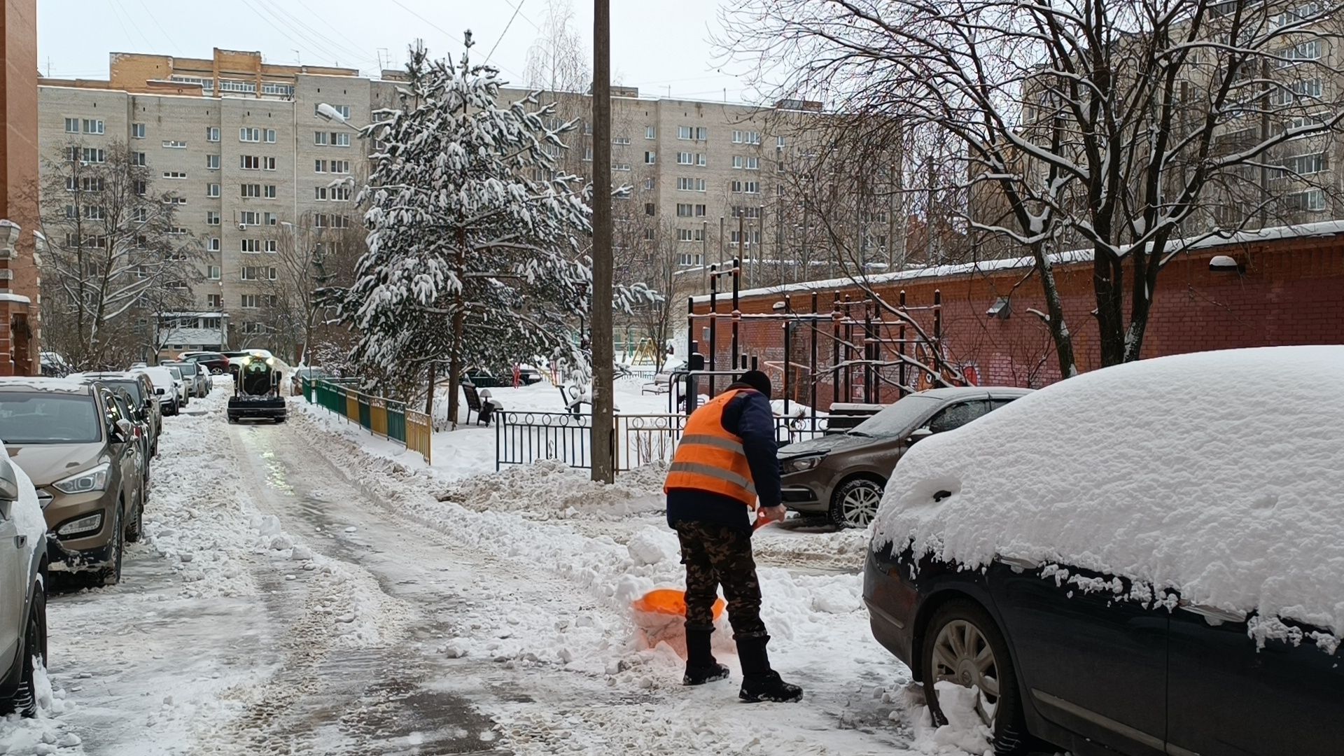 уборка снега, лобня, жкх, вертикалки,