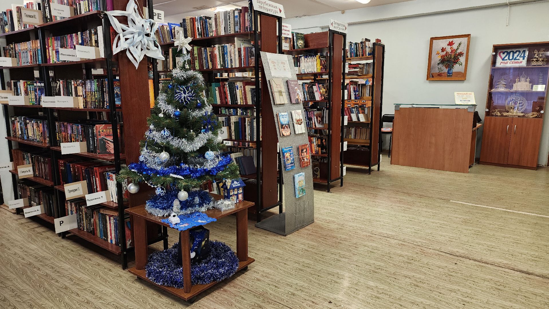 кашира, библиотека, новый год,