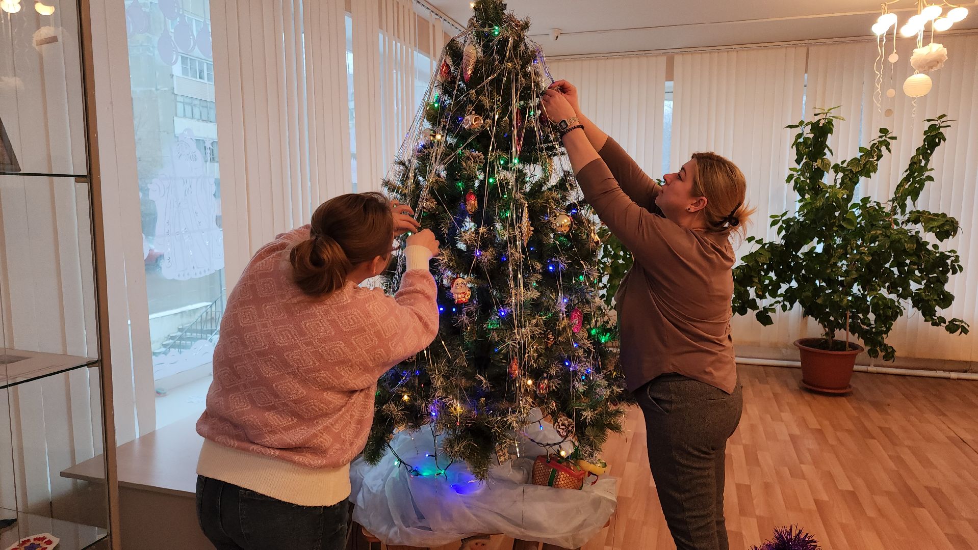 кашира, библиотека, новый год,