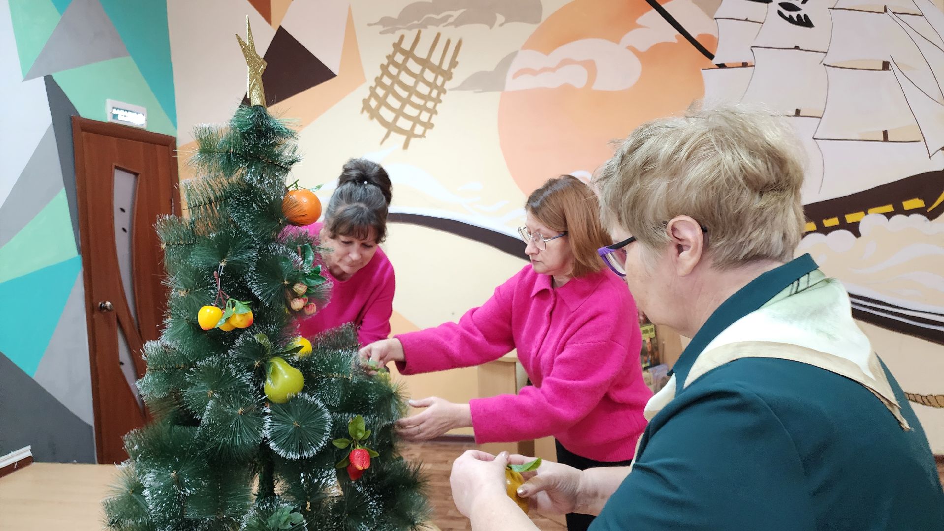 кашира, библиотека, новый год,