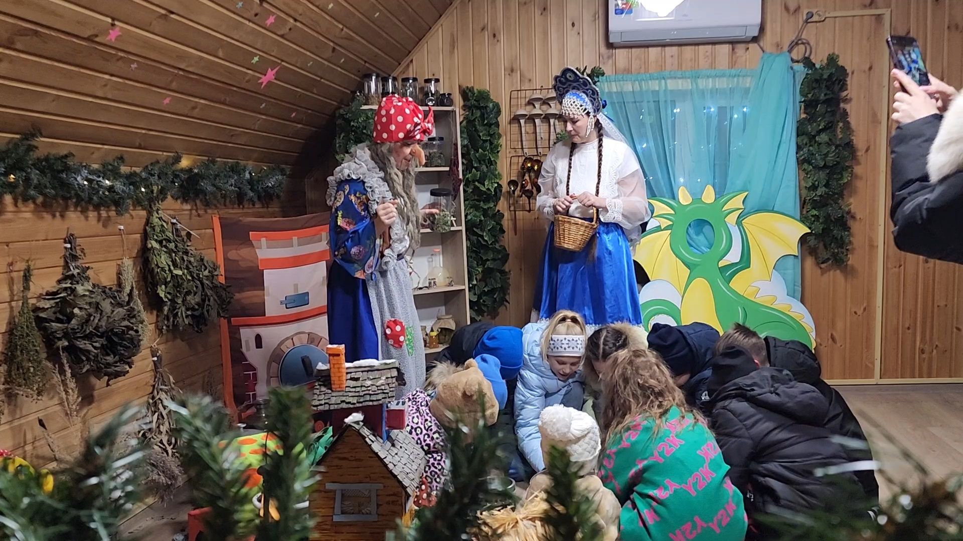 Бронницы, Раменское, Бронницкий Терем Деда Мороза, Новогодняя программа для детей, В гостях у Деда Мороза, Вертикалка, Вертикальное видео,