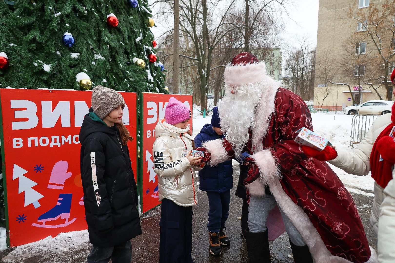 вертикалка, автобус, зима в подмосковье,