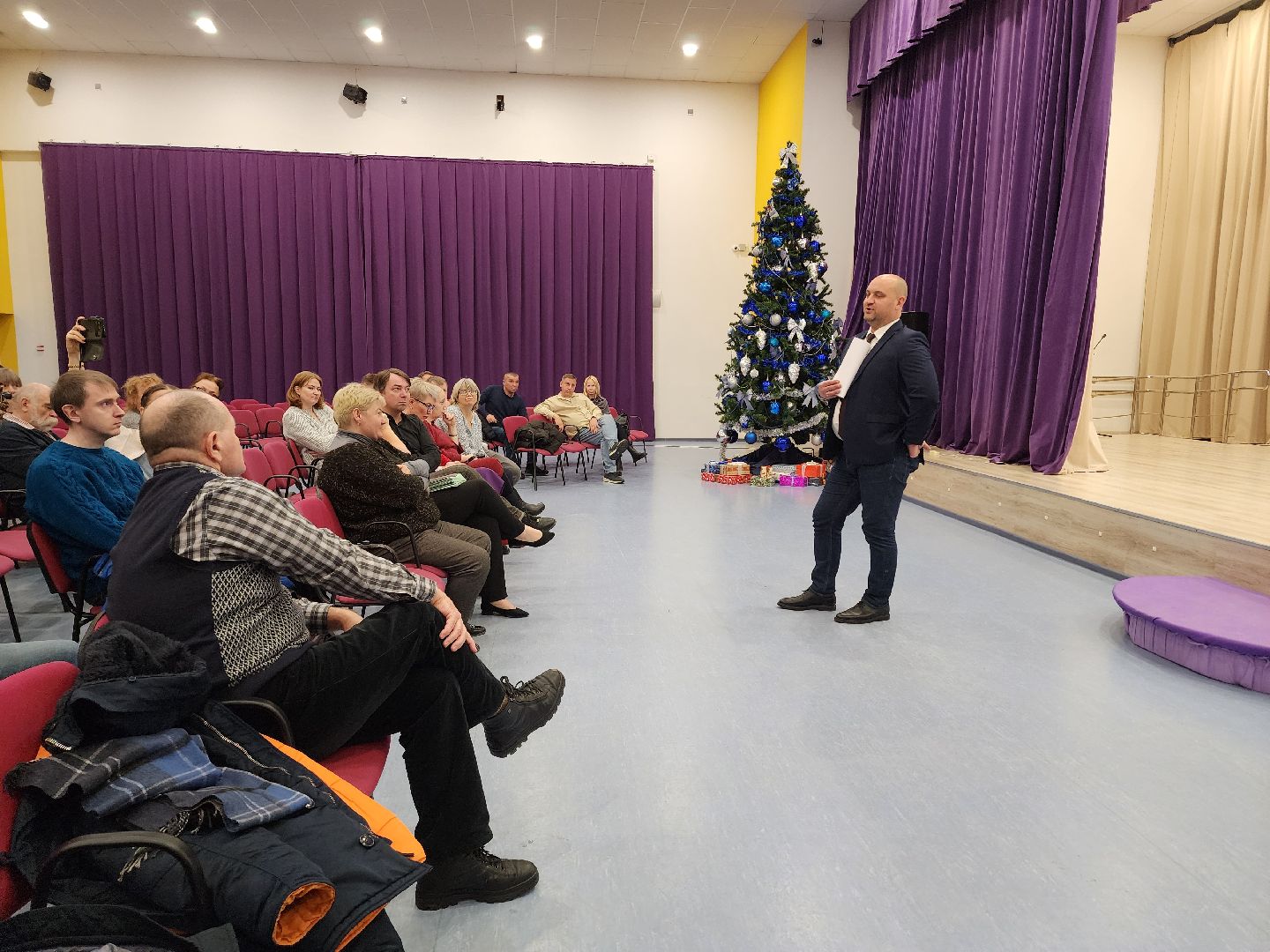 встреча администрации с жителями, лес, парк, лесопарк, кучино, кучинский лесопарк, строительство, благоустройство, благоустройство лесопарка, выездная администрация,