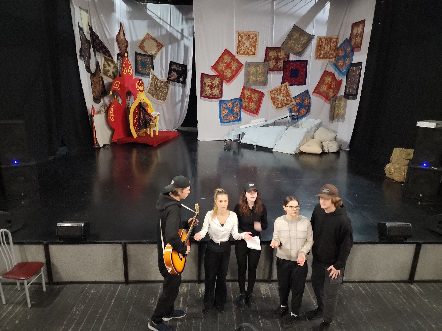 подольск, культура, подольский драматический театр, спектакль, ночь перед рождеством,