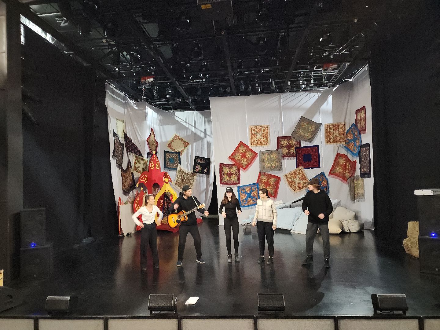 подольск, культура, подольский драматический театр, спектакль, ночь перед рождеством,