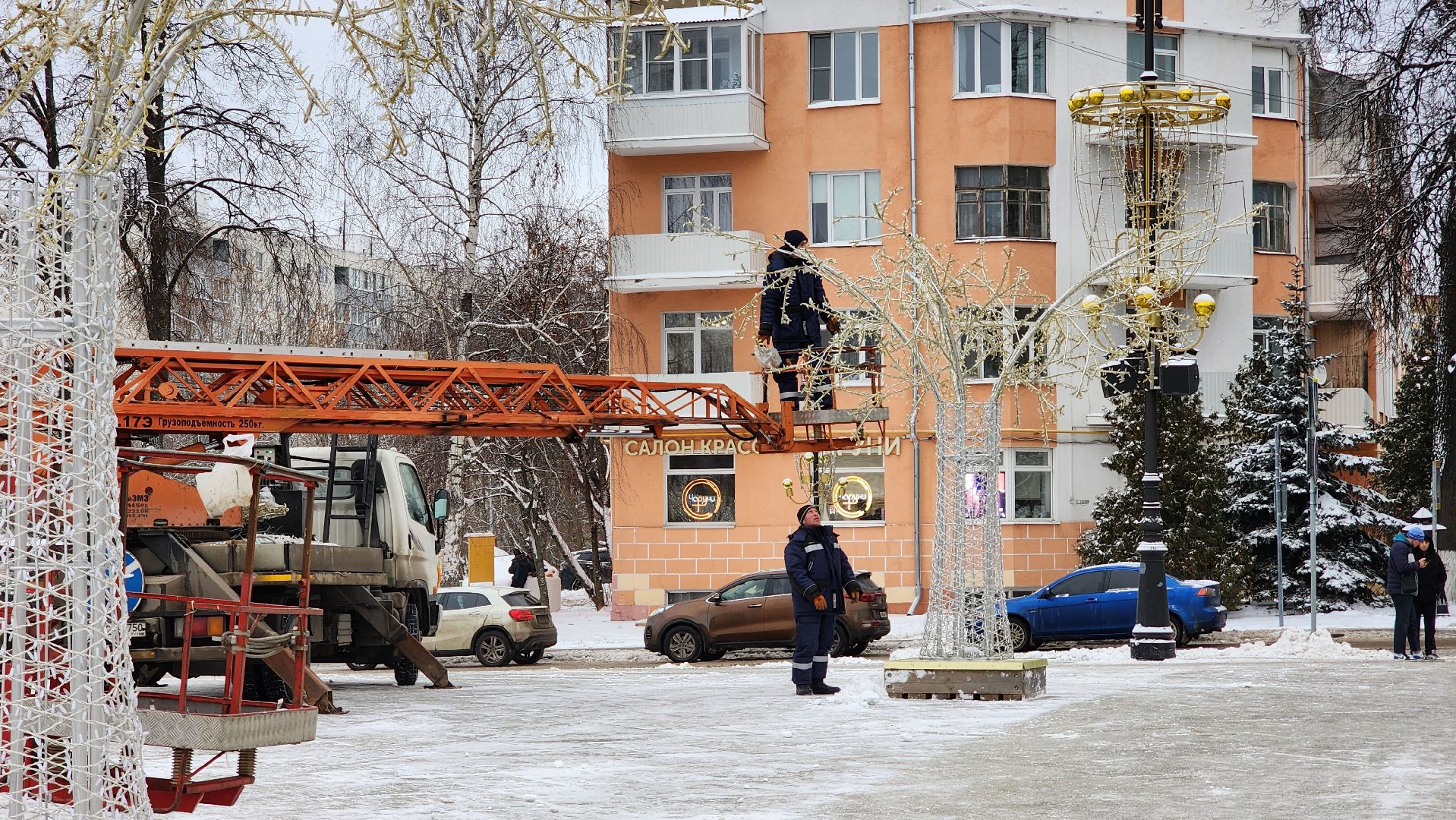украшение города, новогодние украшения, Новый год, Ногинск, Богородский городской округ, вертикалки
