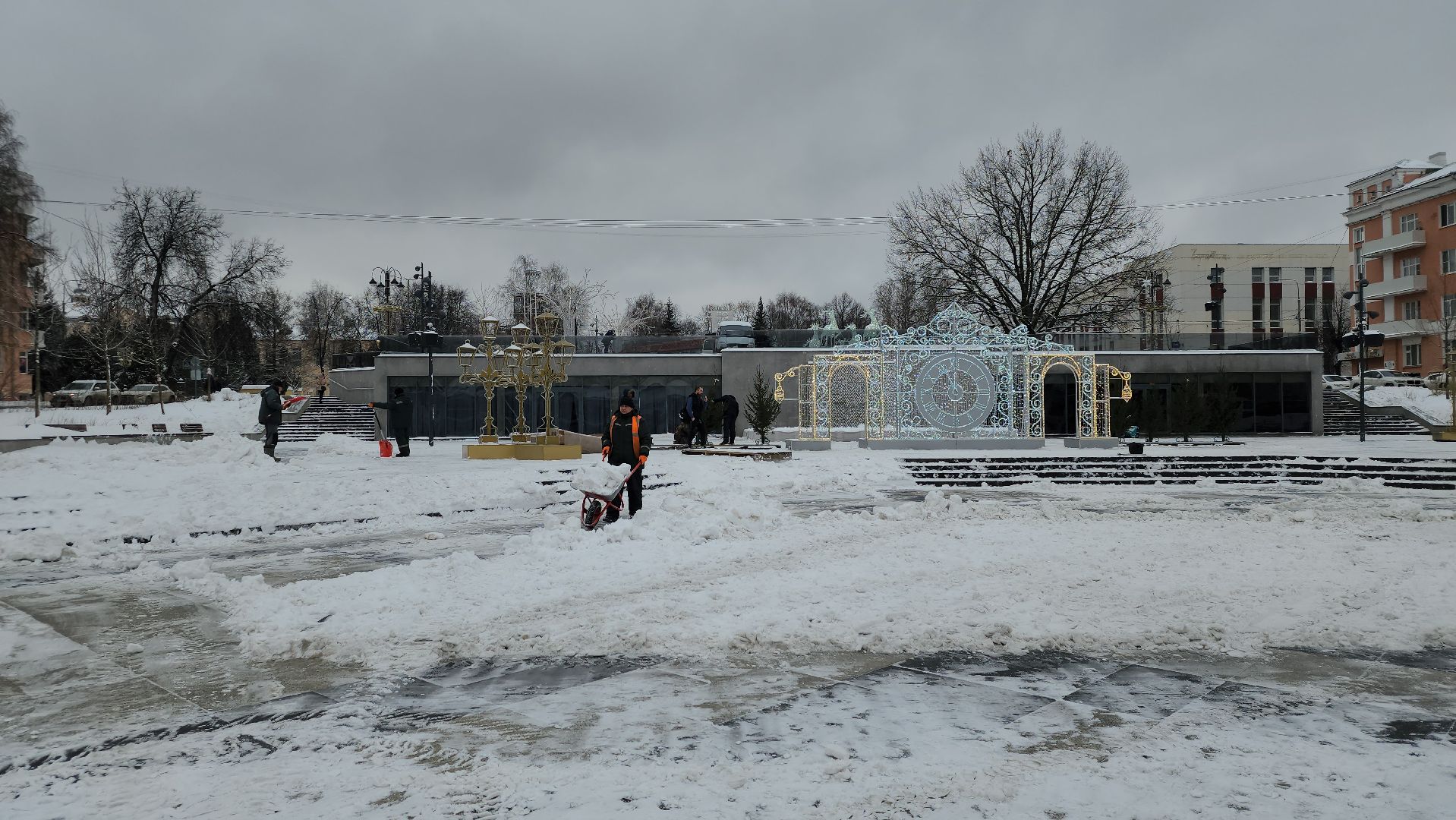 украшение города, новогодние украшения, Новый год, Ногинск, Богородский городской округ, вертикалки