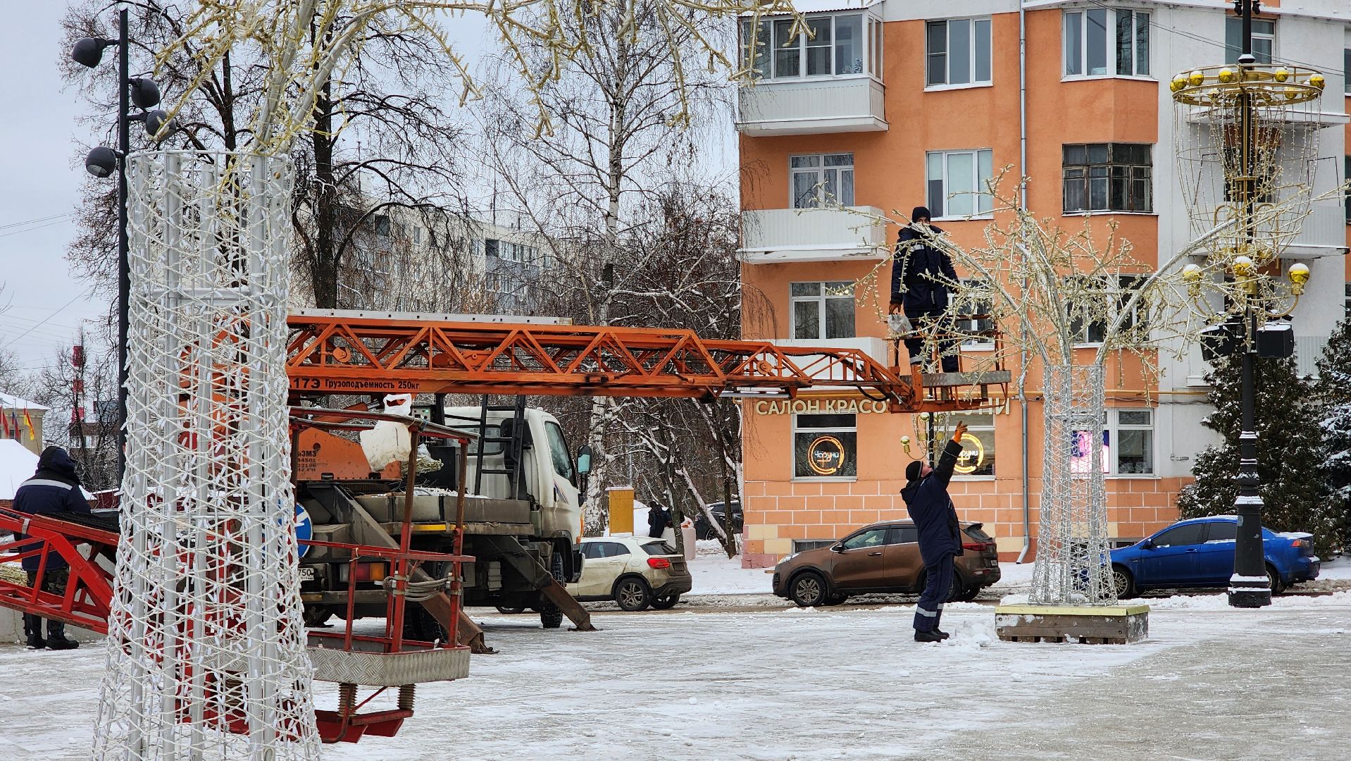 украшение города, новогодние украшения, Новый год, Ногинск, Богородский городской округ, вертикалки